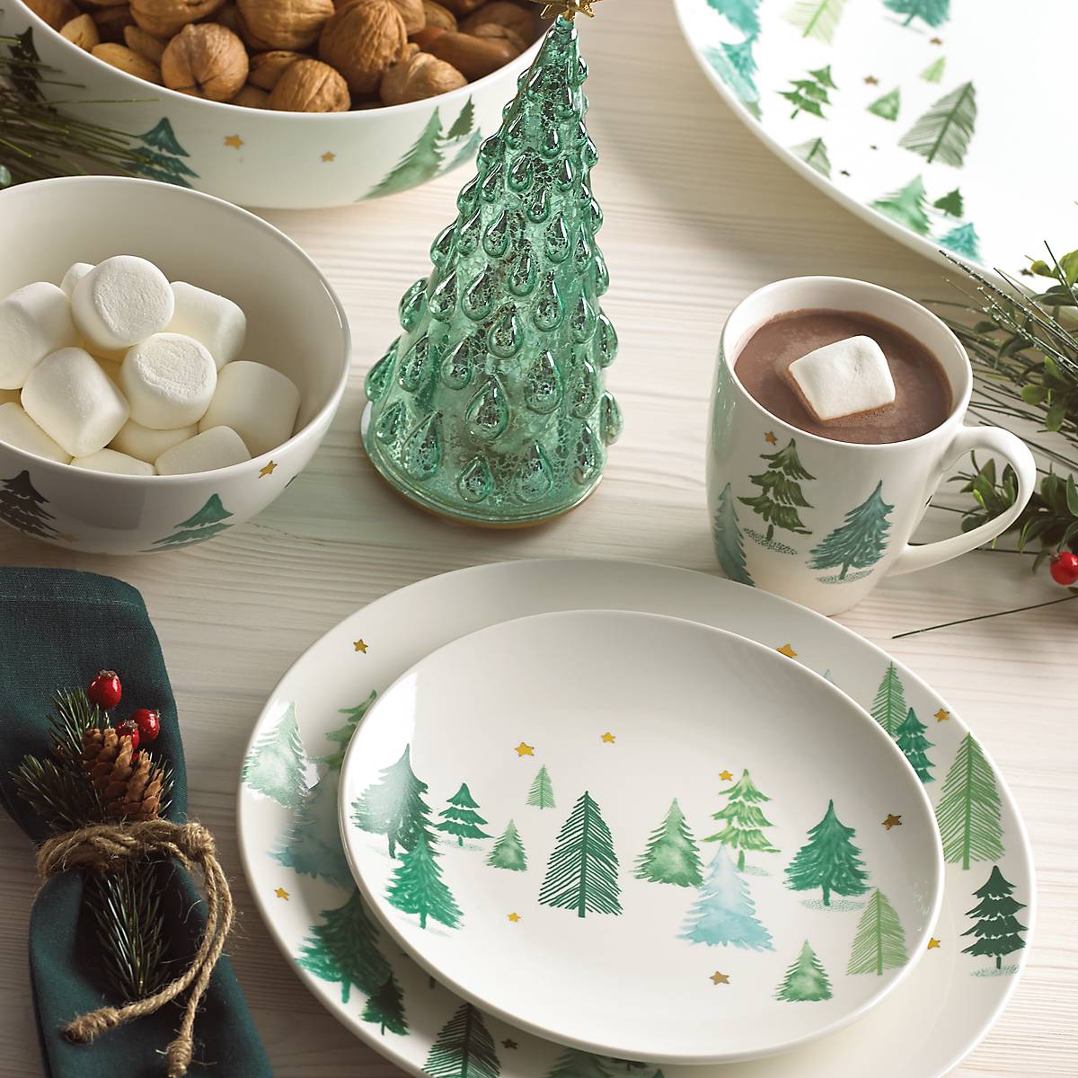 Balsam Lane Dinner Plates, Set of 4 - Image 3