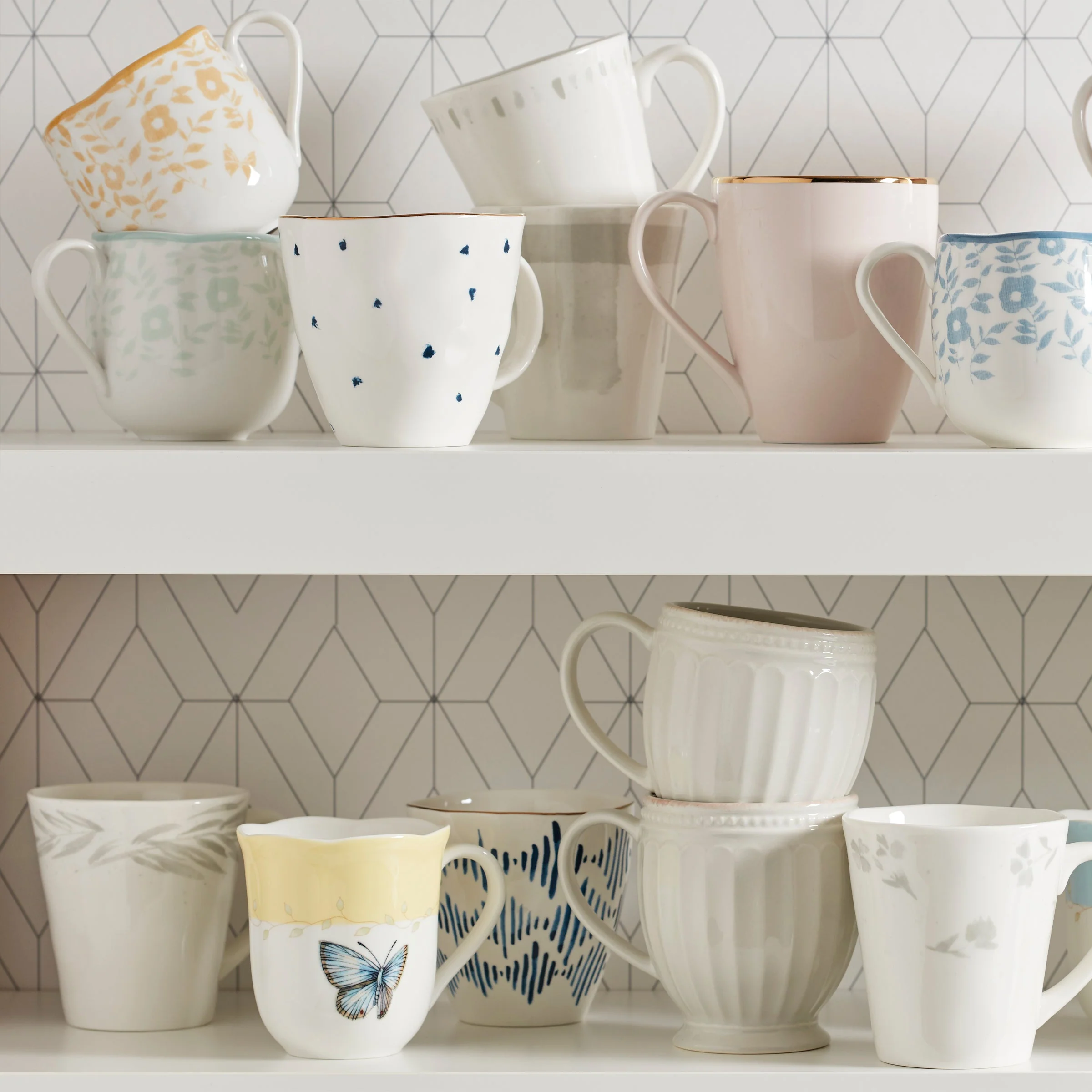 Oyster Bay Assorted Mugs, Set of 4 - Image 4