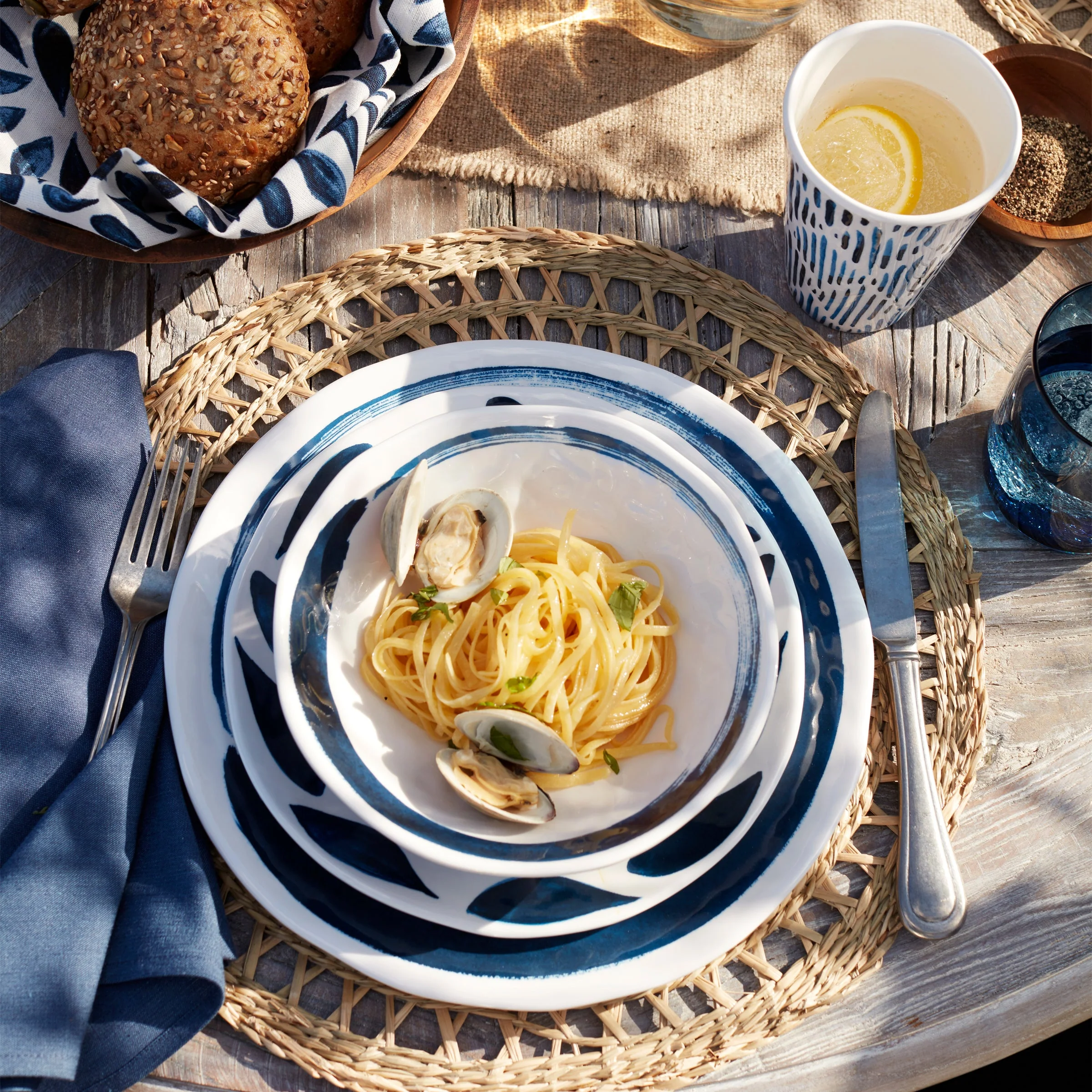 Blue Bay Melamine All-Purpose Bowls, Set of 4 - Image 4
