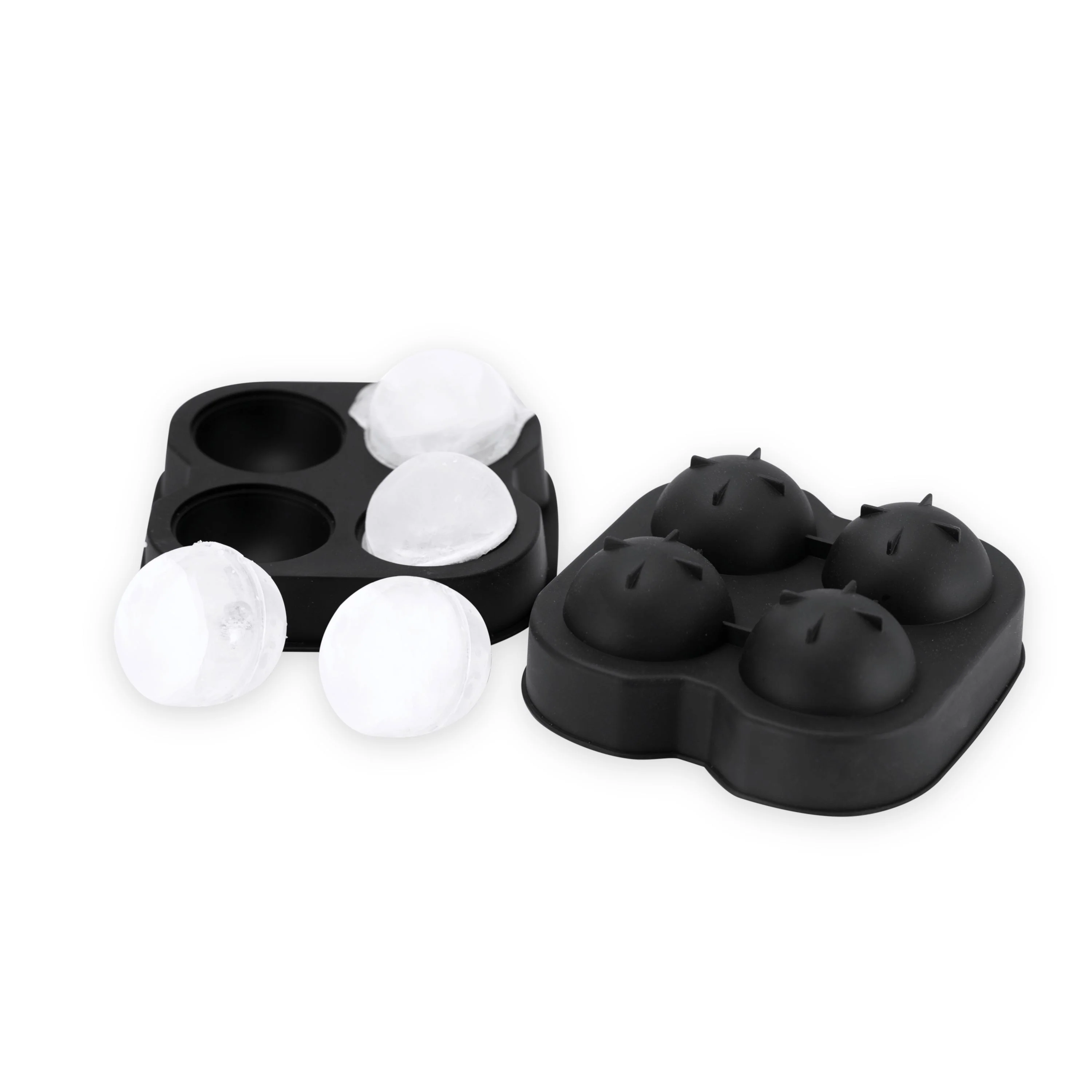 Black Round Silicone XL Ice Mold - Image 5