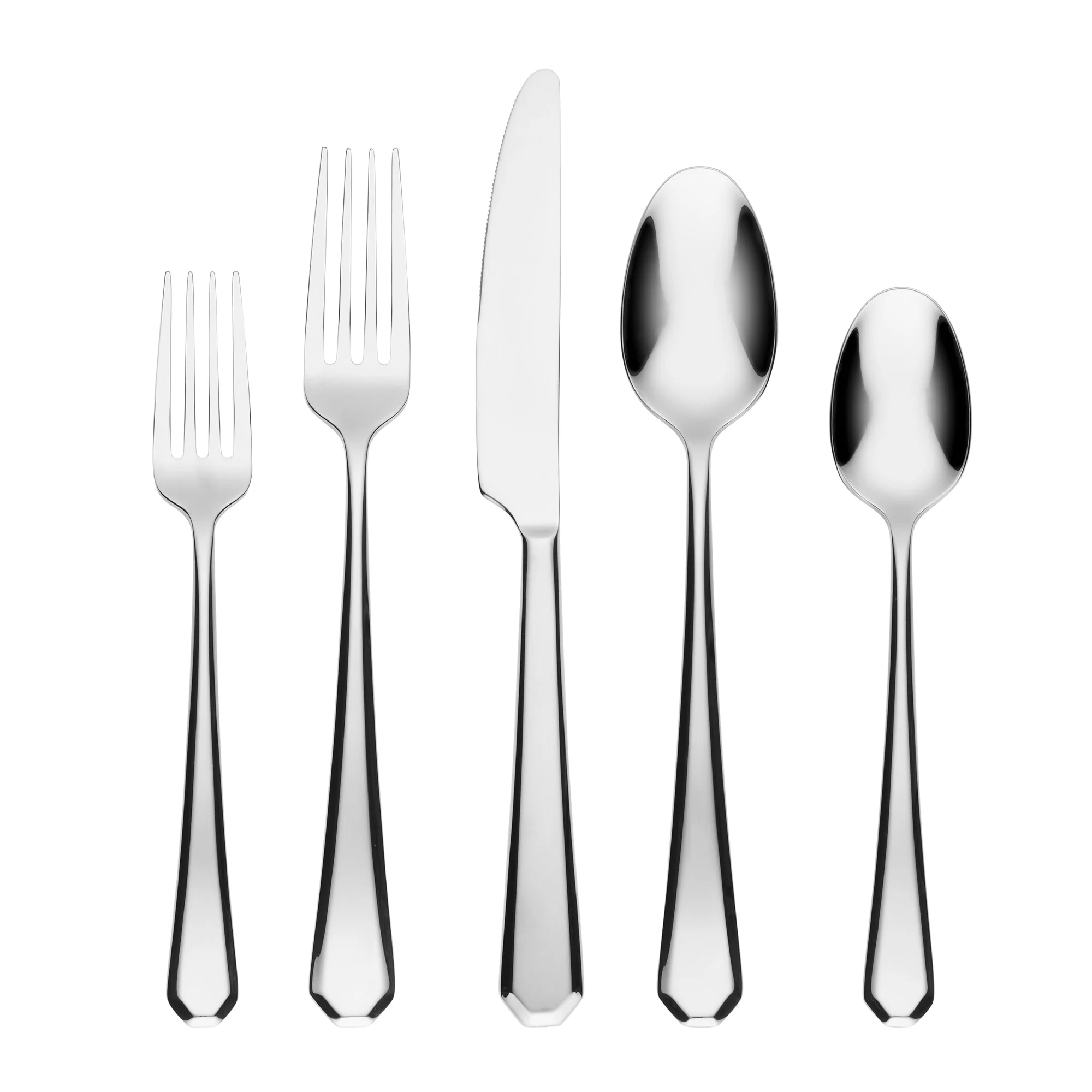 Geo 20-Piece Flatware Set - Image 2