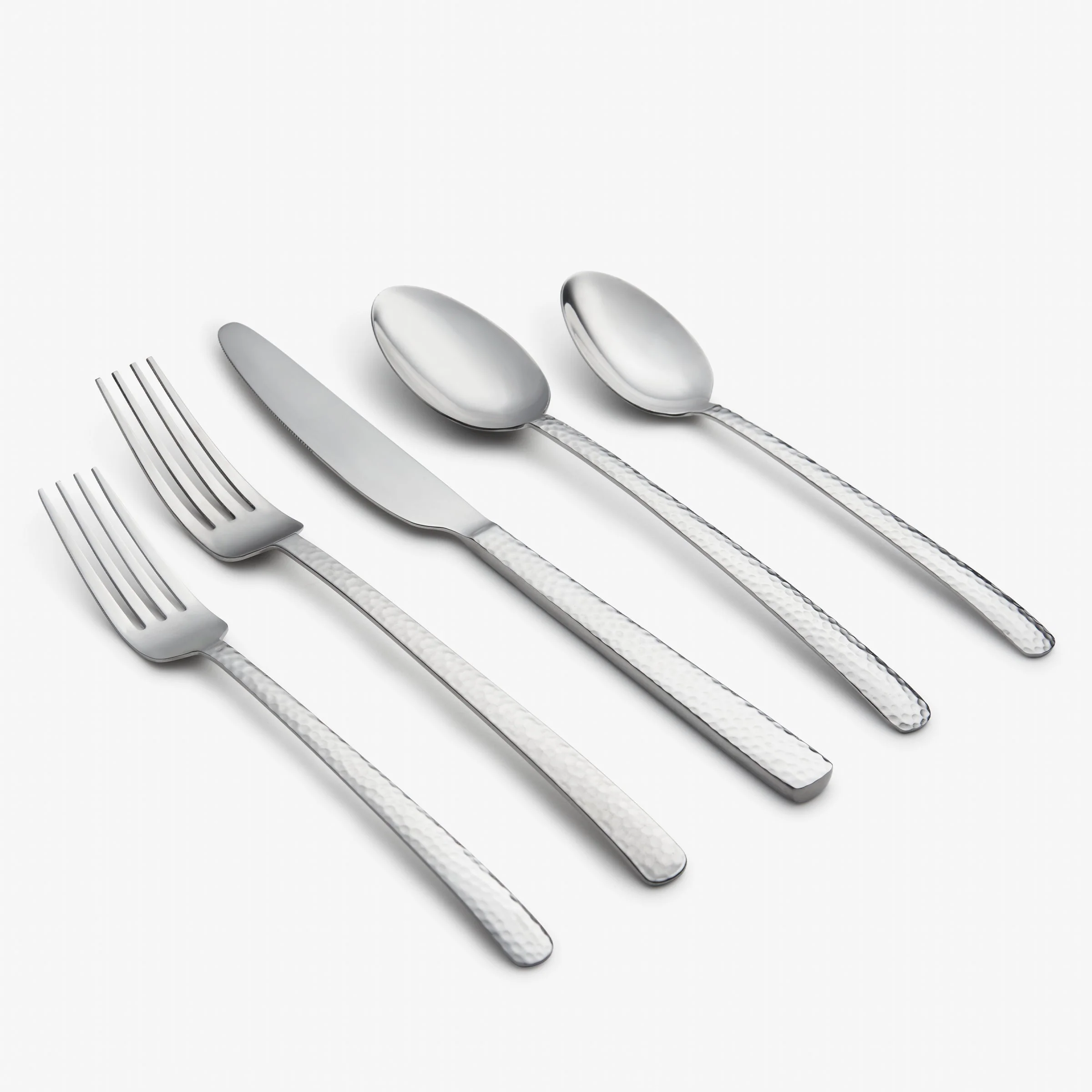Henrietta Hammered 20-Piece Flatware Set