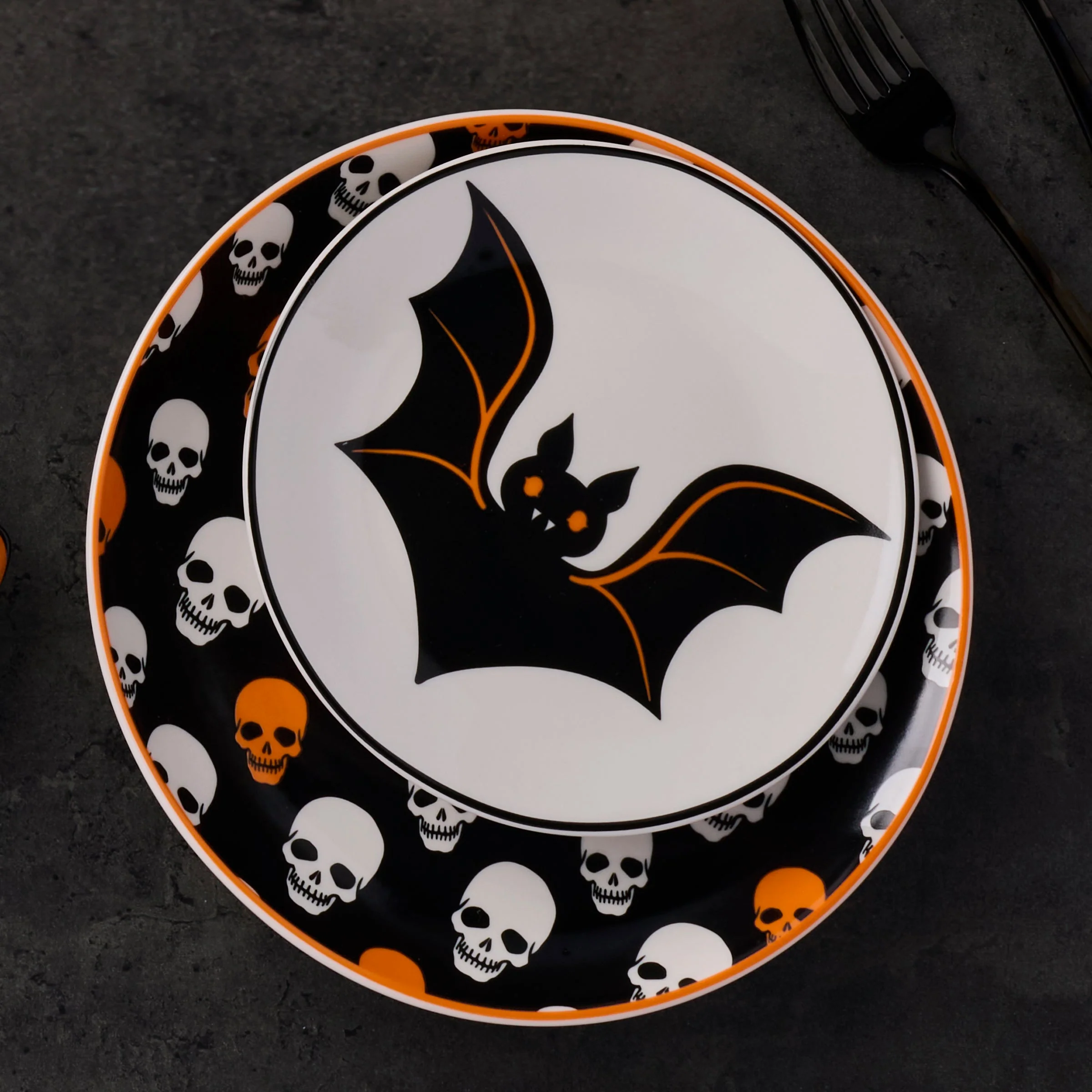 Vintro Halloween Tidbit Plates, Set of 4 - Image 2