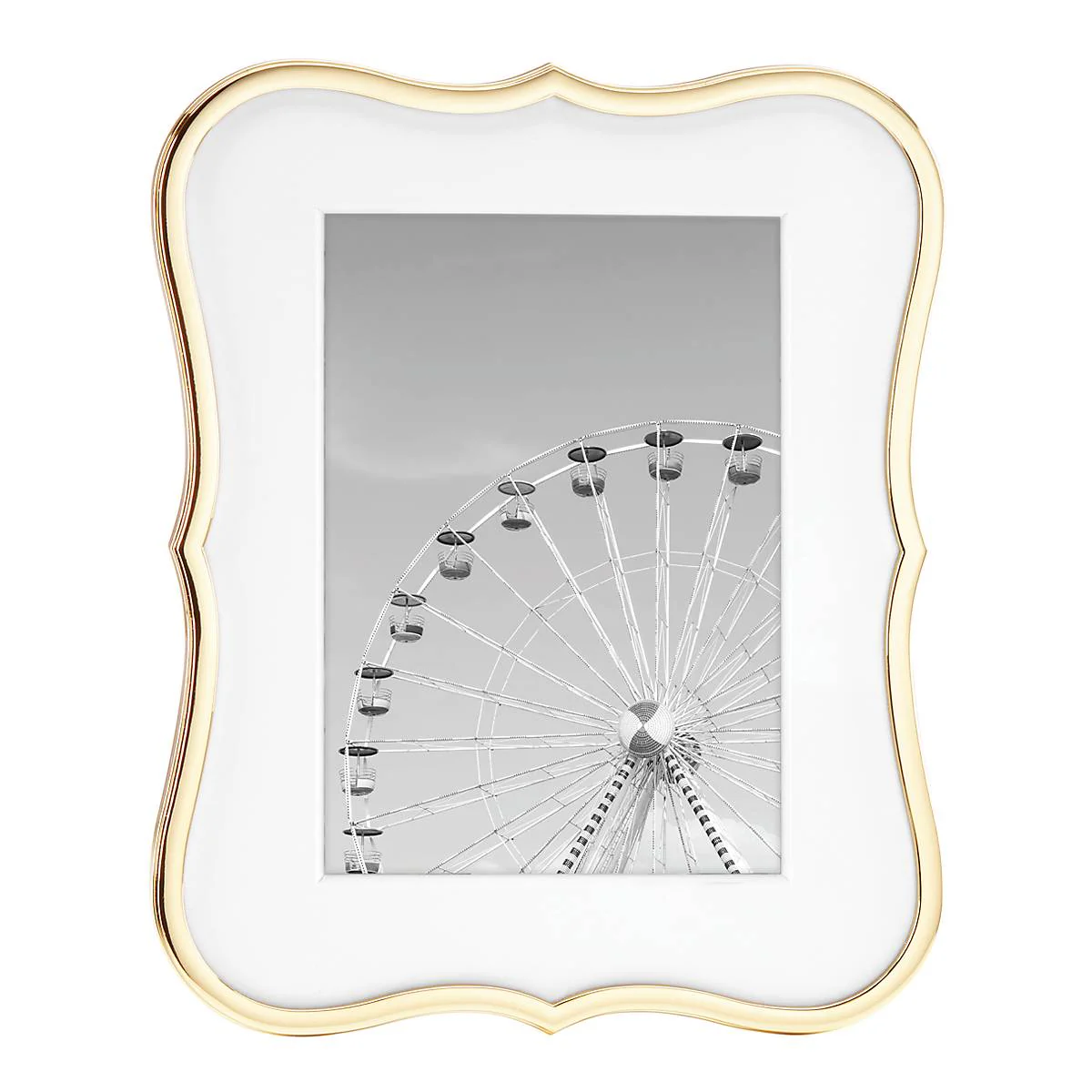 Crown Point Gold 5x7 Photo Frame