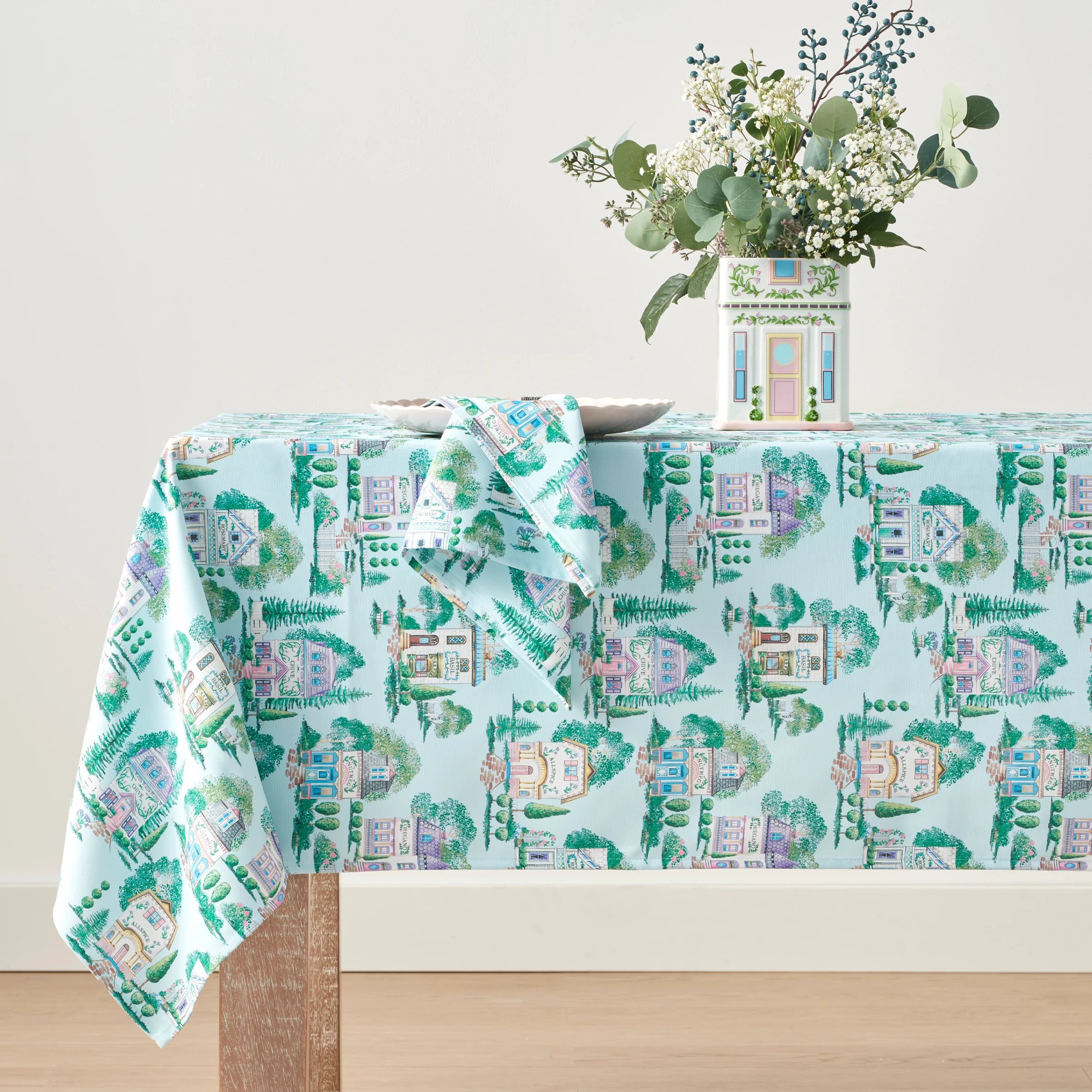 Lenox Spice Village Allover 60x120 Tablecloth - Image 2