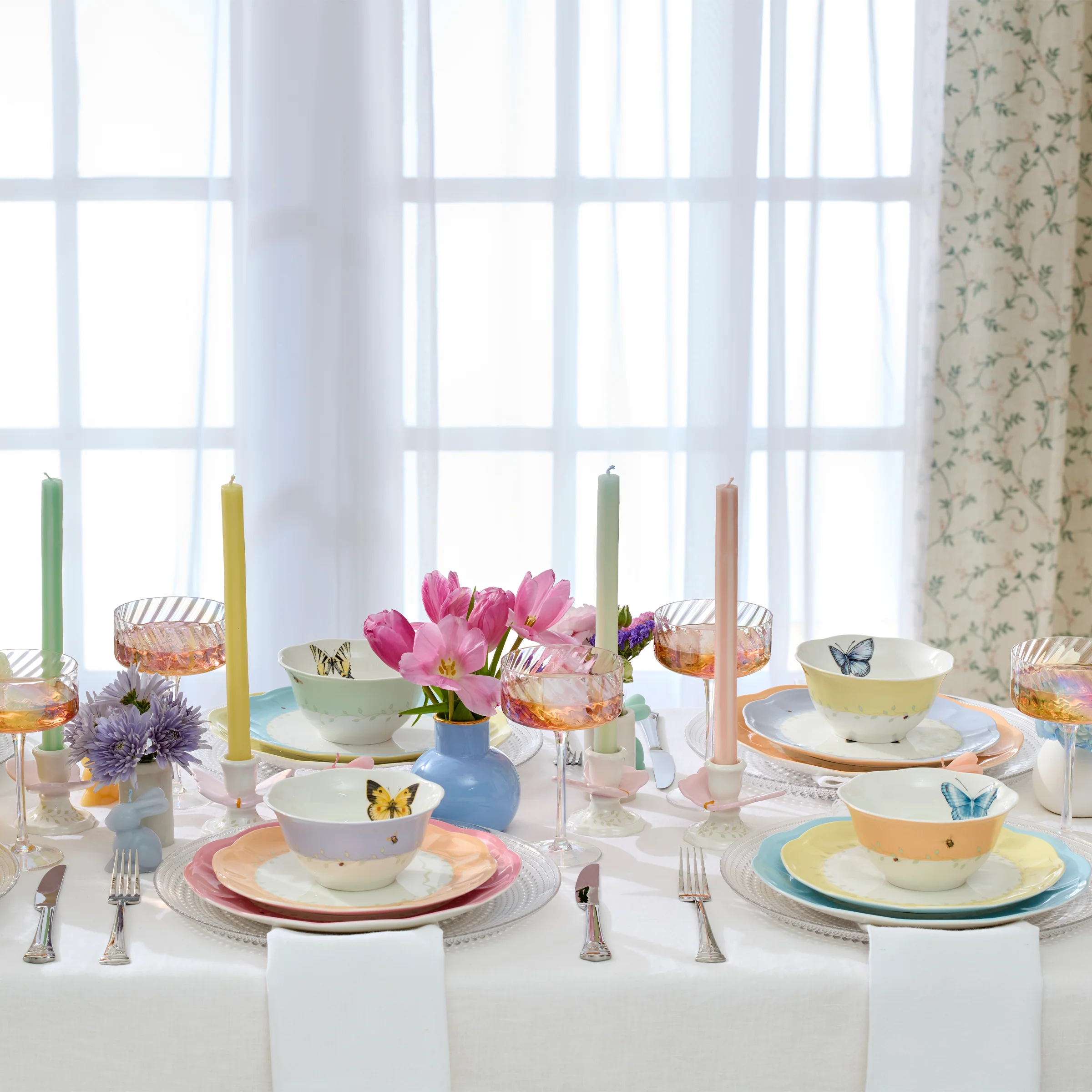 Butterfly Meadow II 65-Piece Flatware Set - Image 4