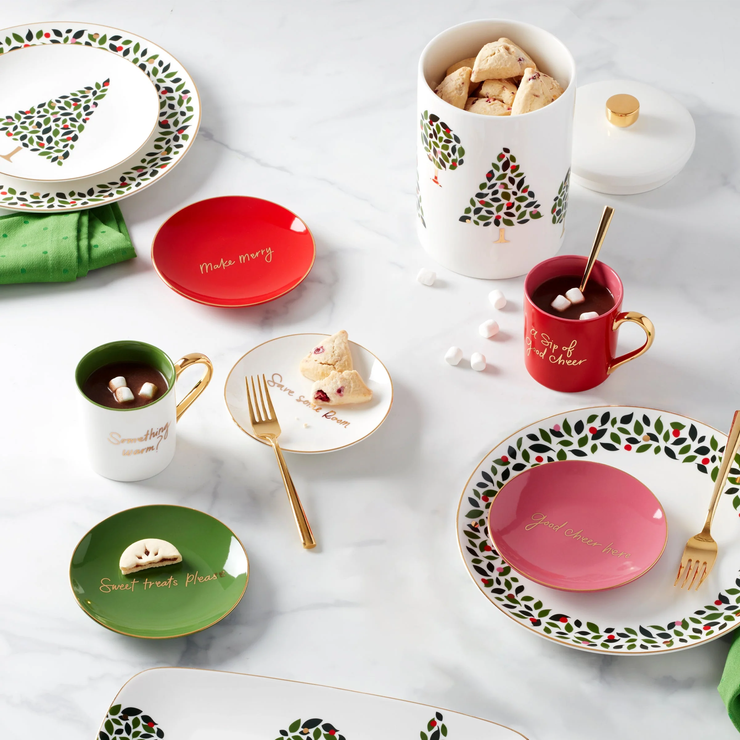 Evergreen 12-Piece Dinnerware Set - Image 5