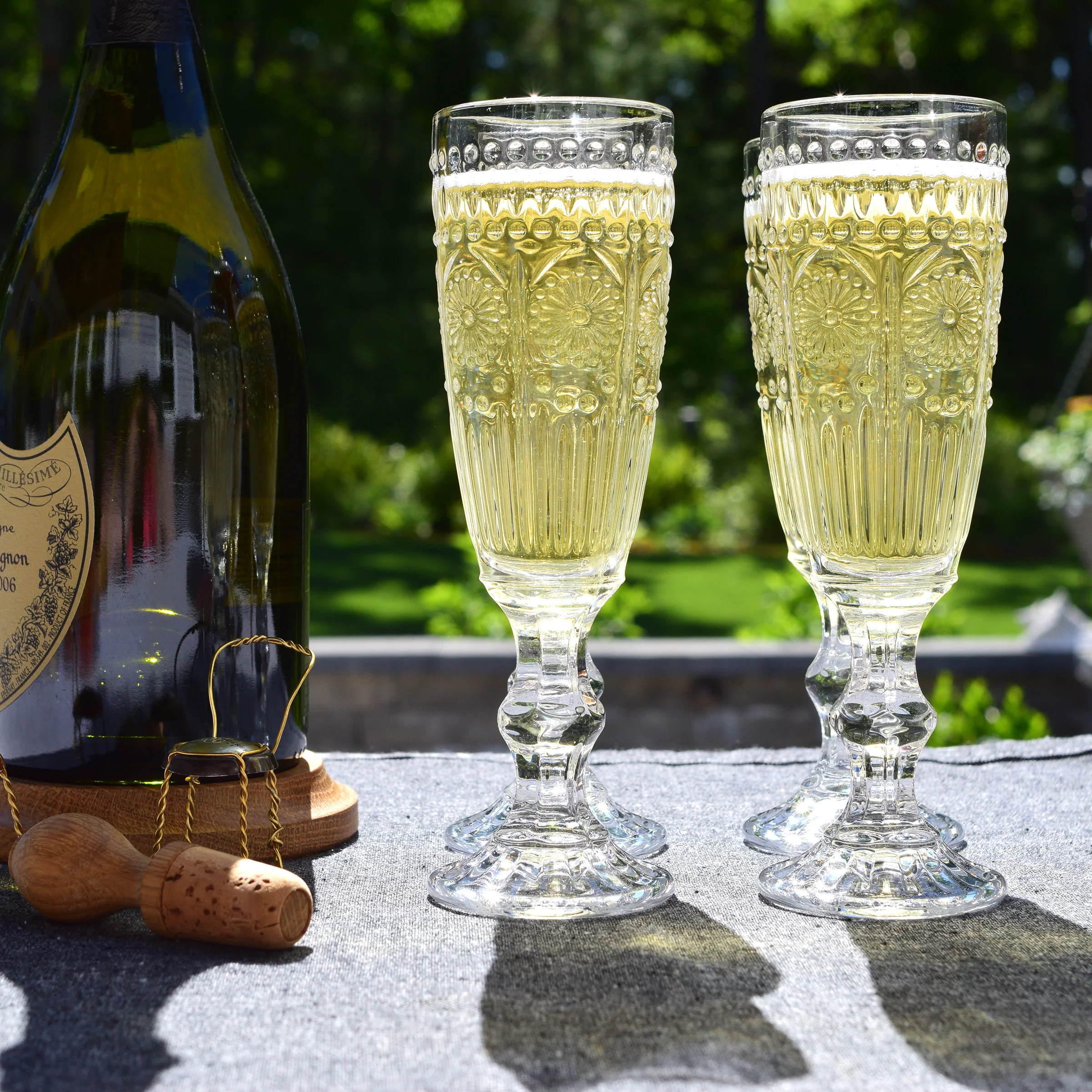 Fiesta Flutes, Set of 6 - Image 3