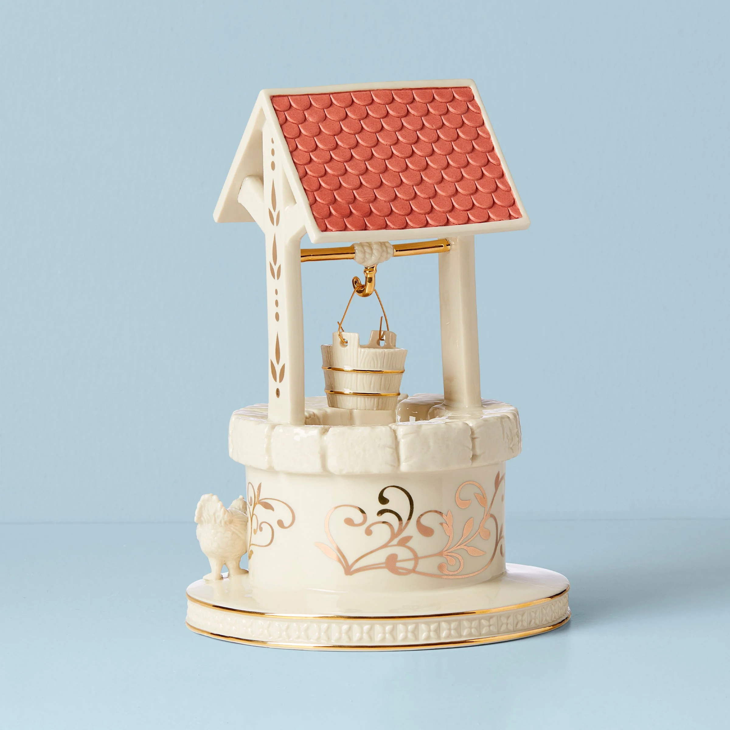 First Blessing Nativity Town Water Well Figurine - Image 2