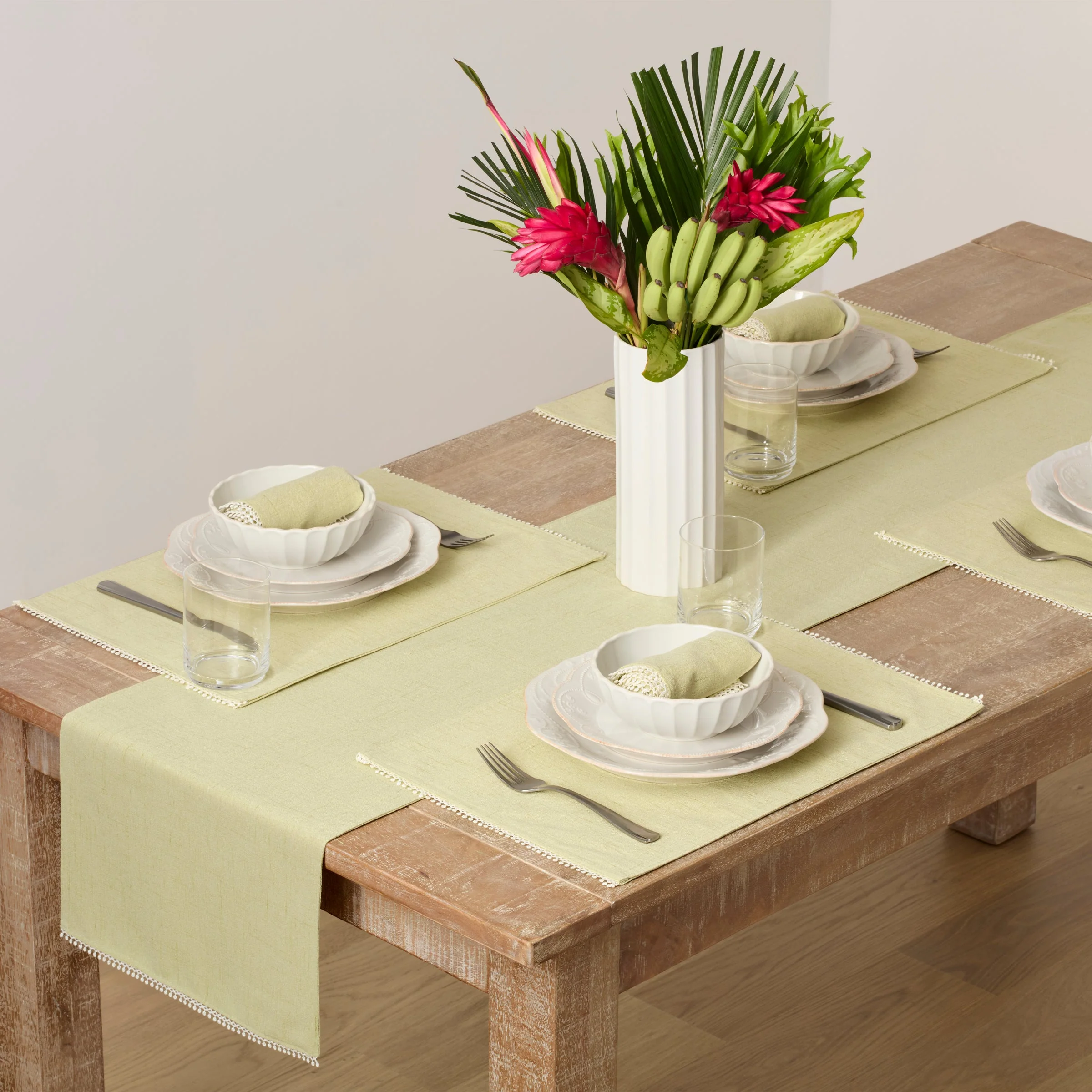 French Perle Pistachio Placemat - Image 3