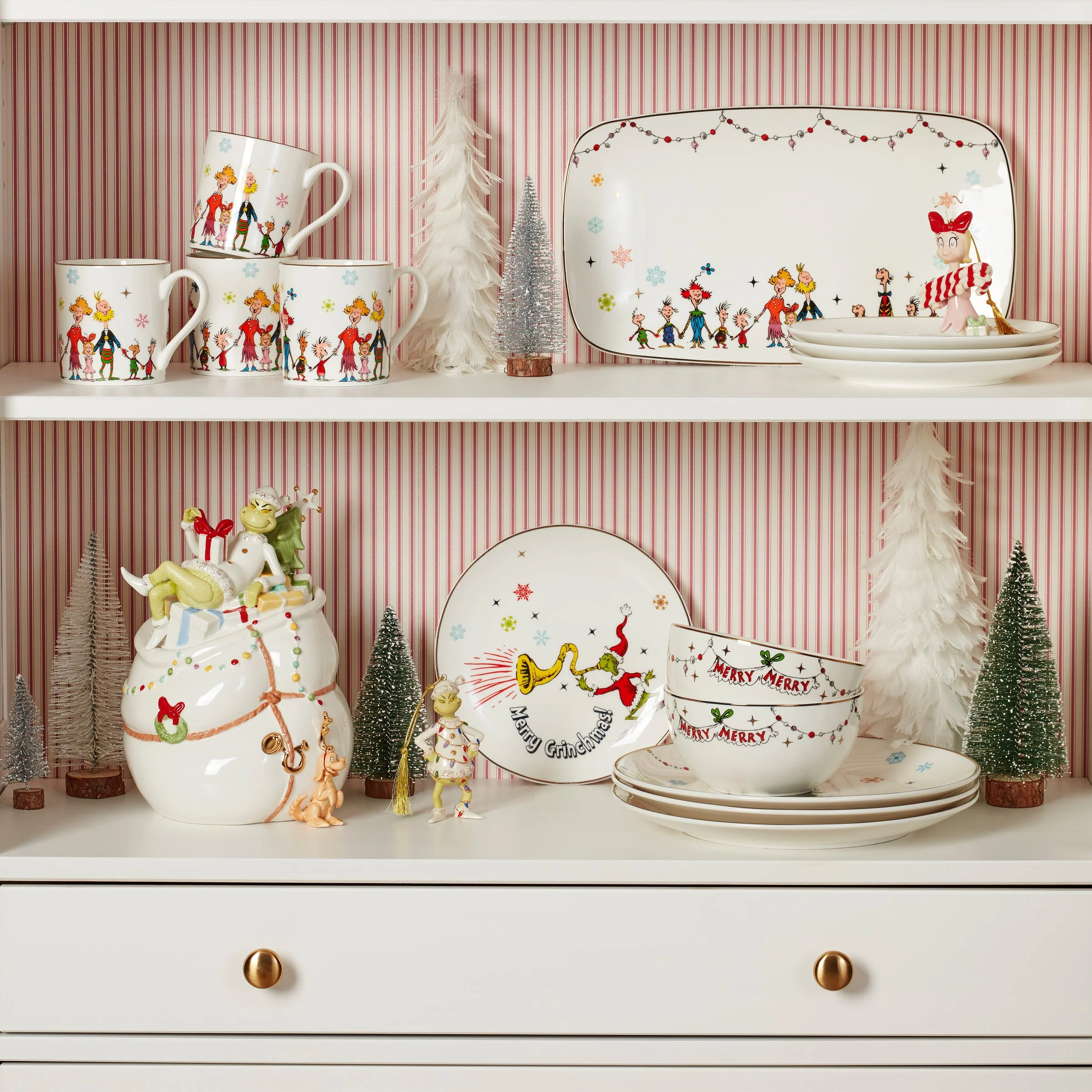 Merry Grinchmas All-Purpose Bowls, Set of 4 Assorted - Image 2