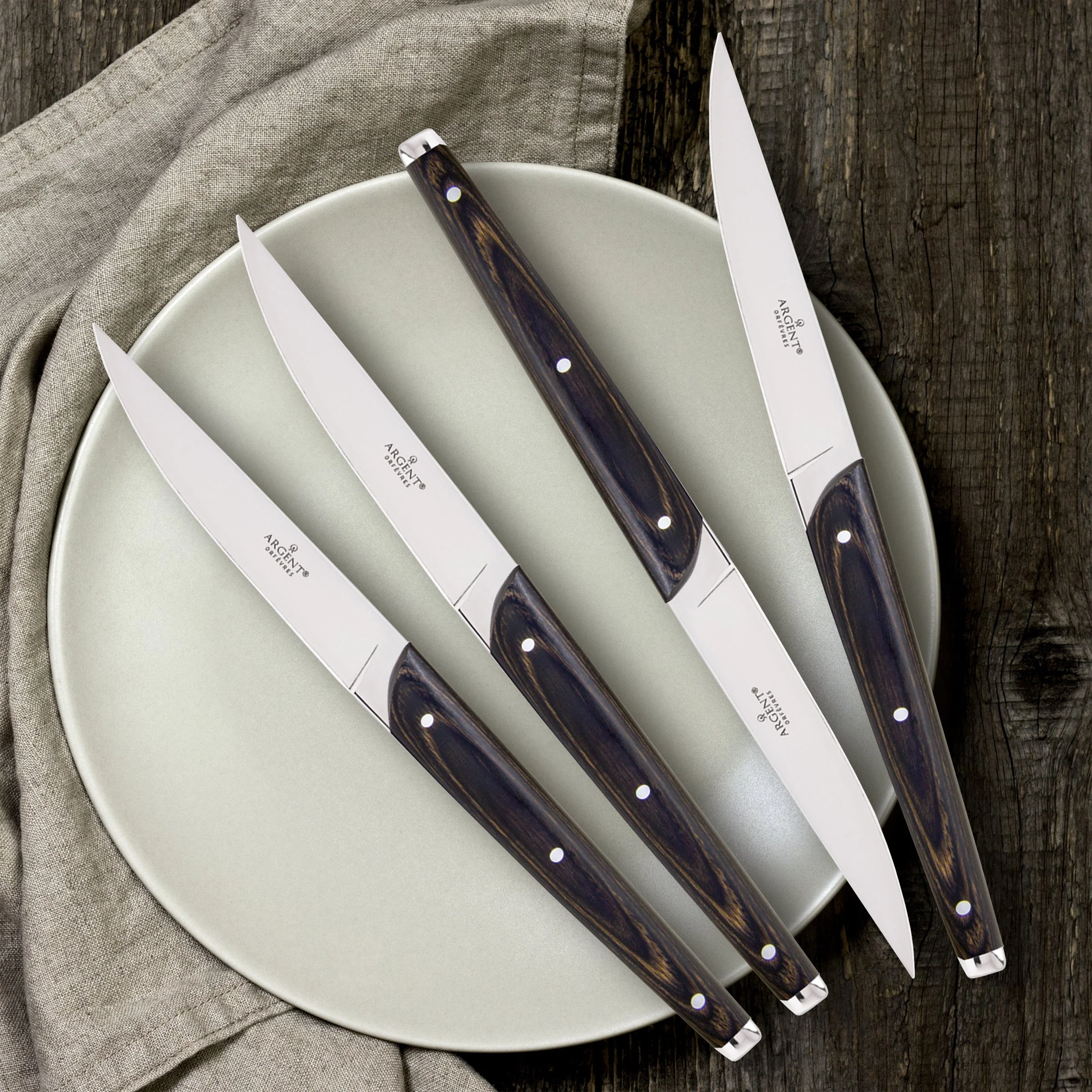 Pakkawood Steak Knives, Set of 4 - Image 2