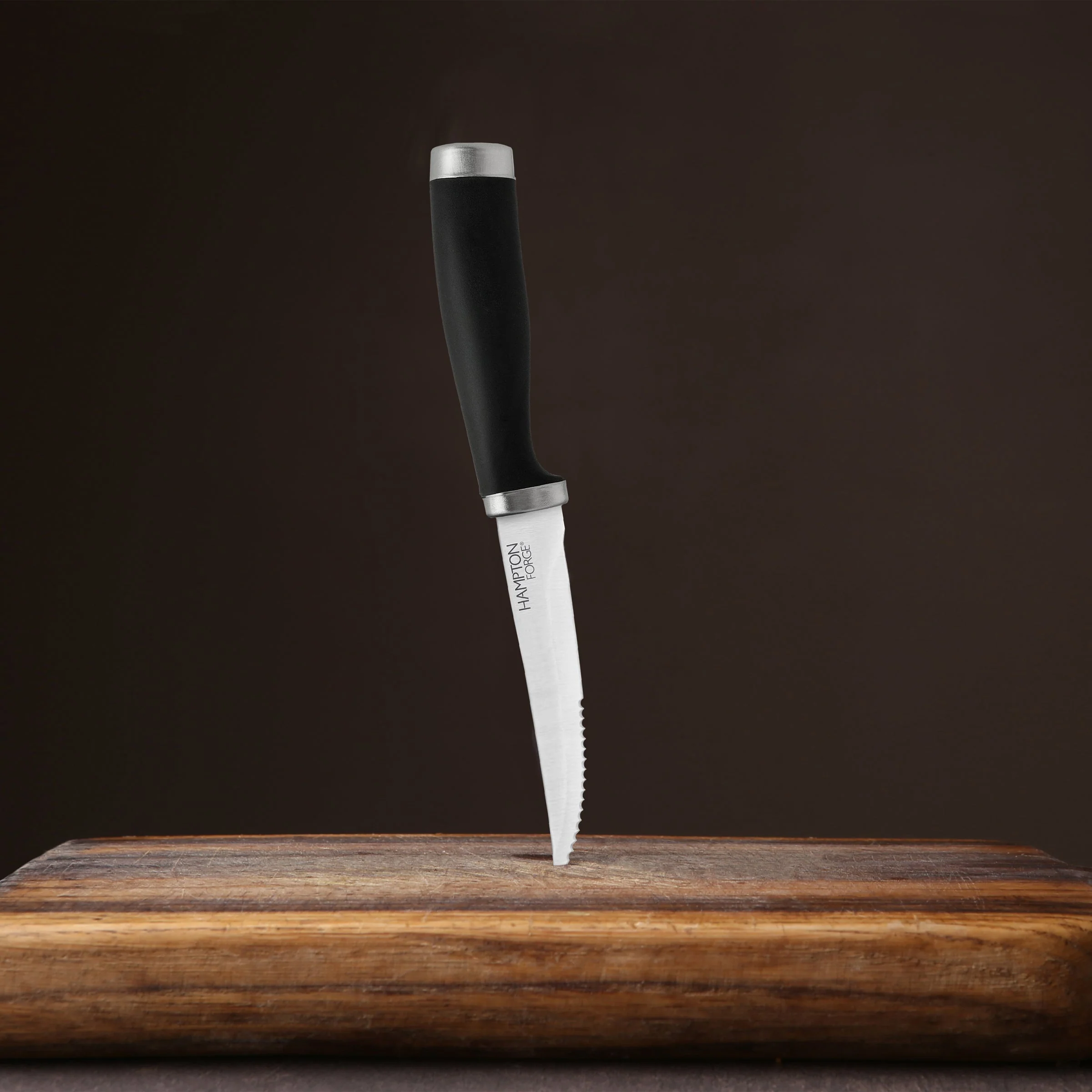 Epicure Black Steak Knives, Set of 4 - Image 2