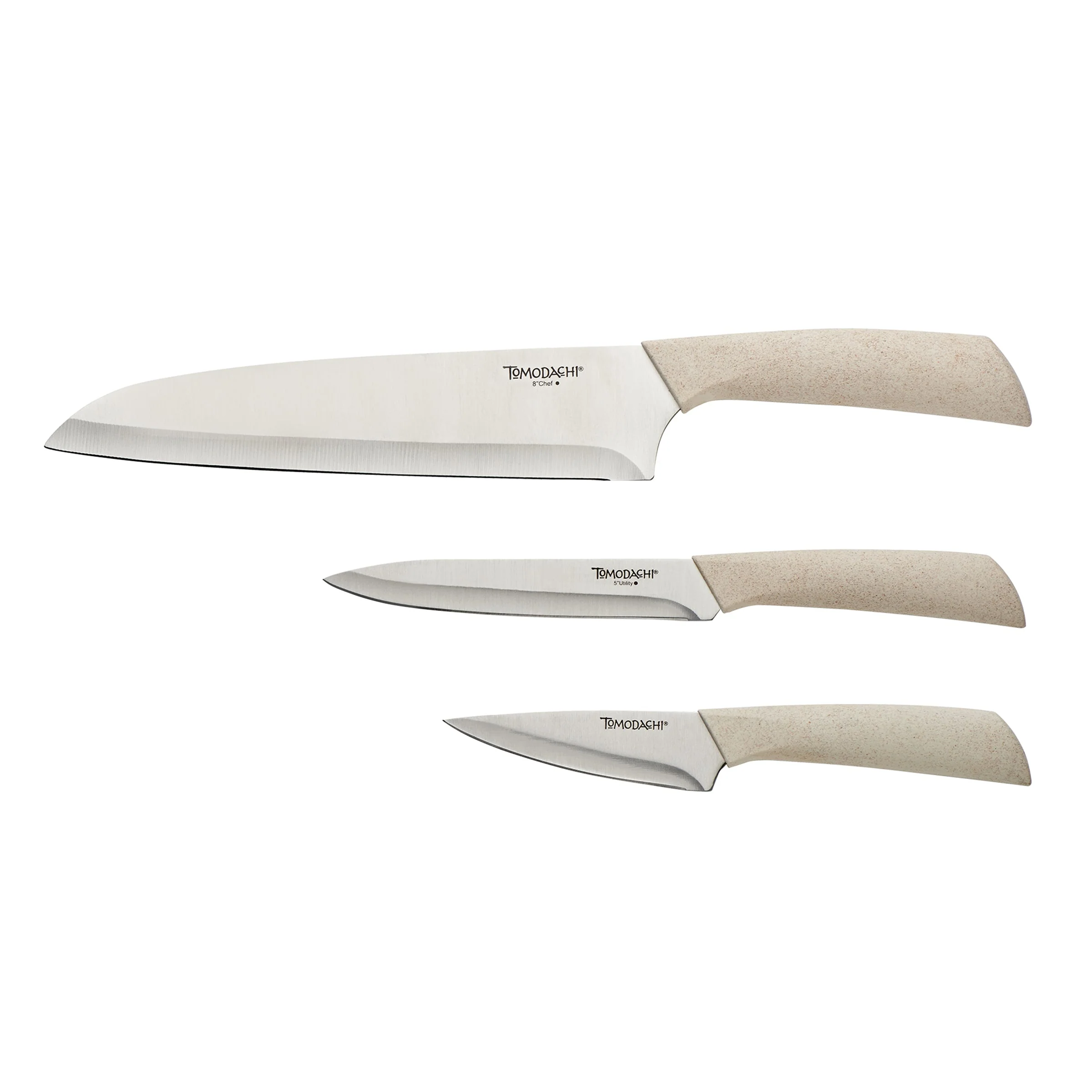 Harvest 3-Piece Cutlery Set with Blade Guards