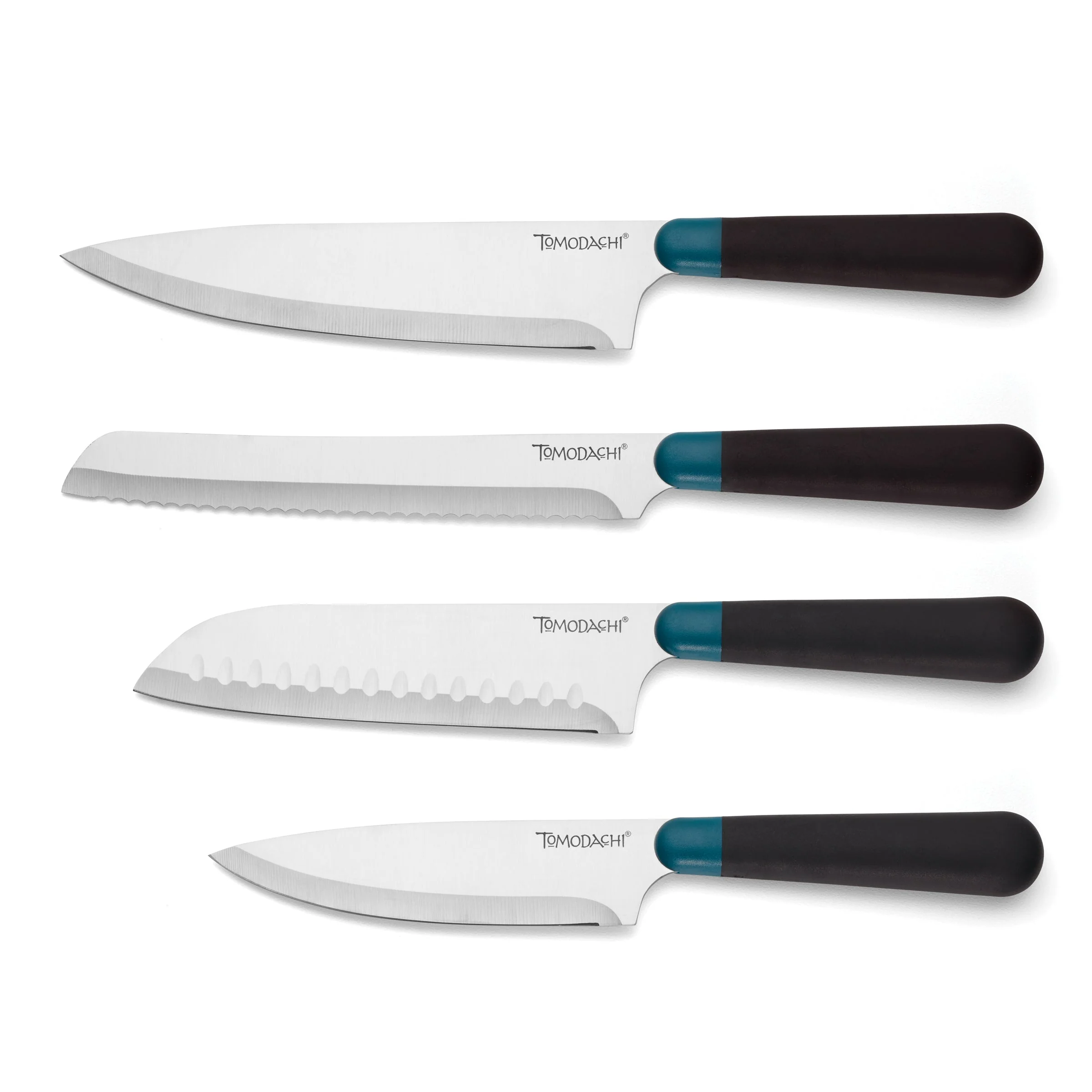 Keen Black Marble 5-Piece Bristle Cutlery Block Set - Image 3