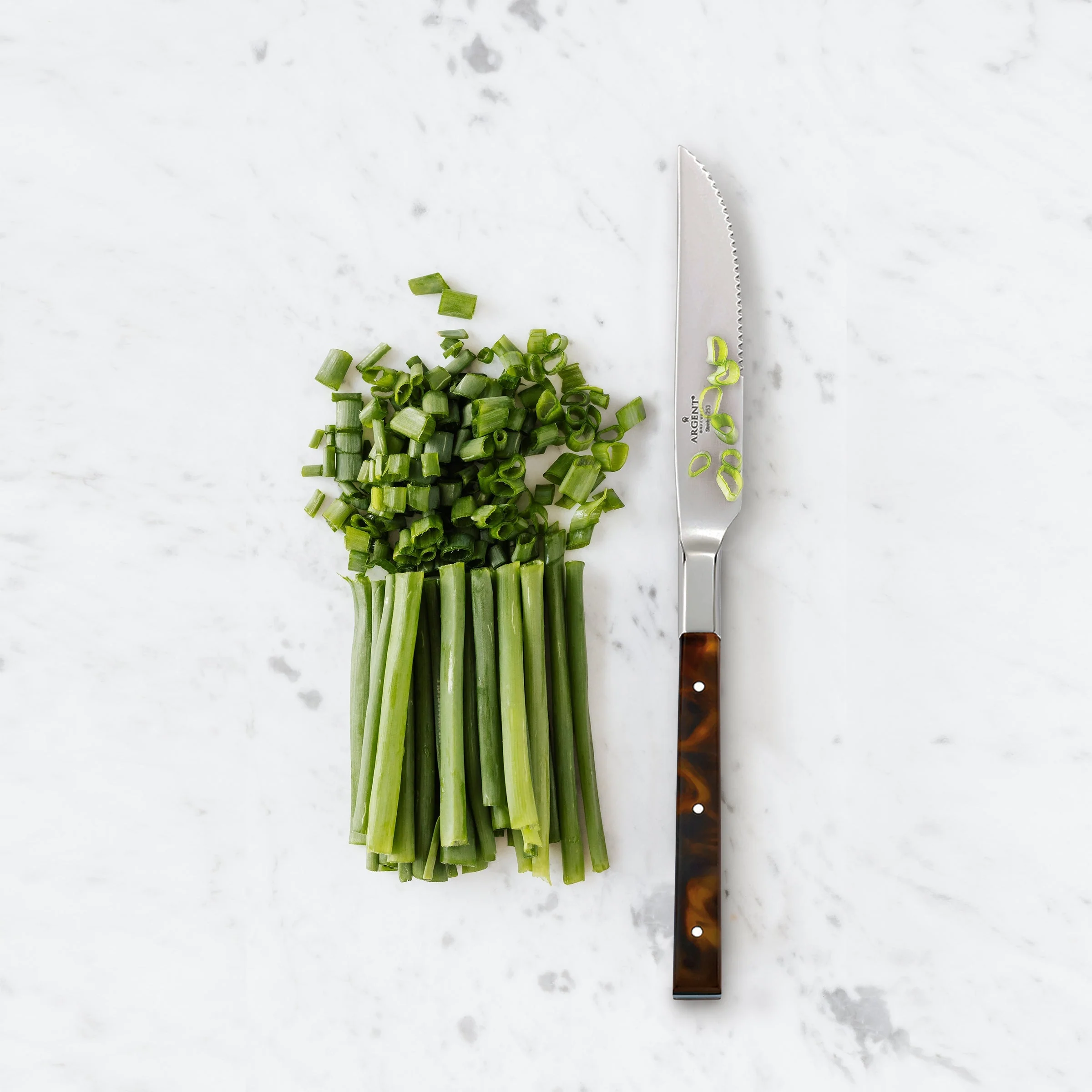 Tortoise Steak Knives, Set of 4 - Image 4