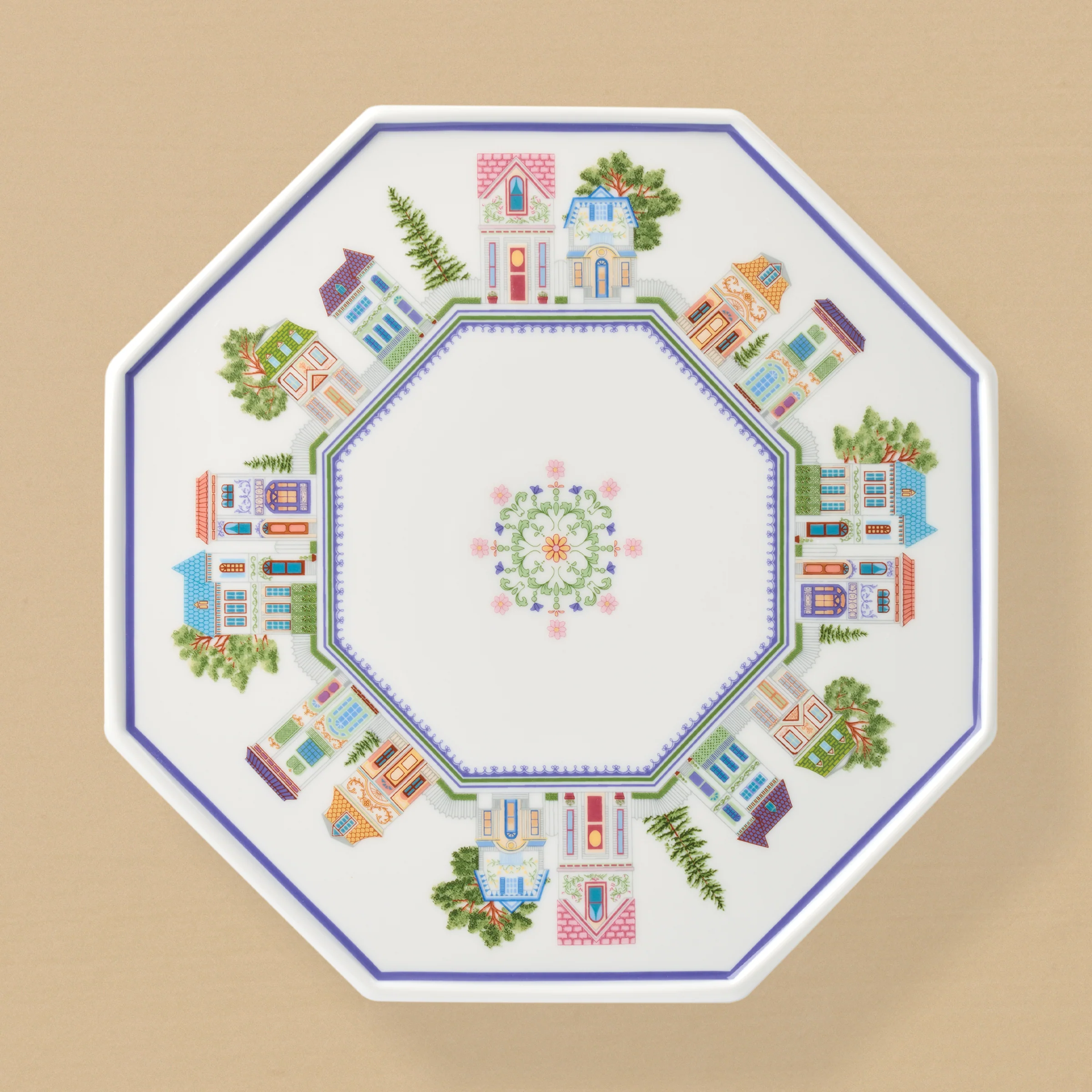 Lenox Spice Village Cake Plate - Image 2