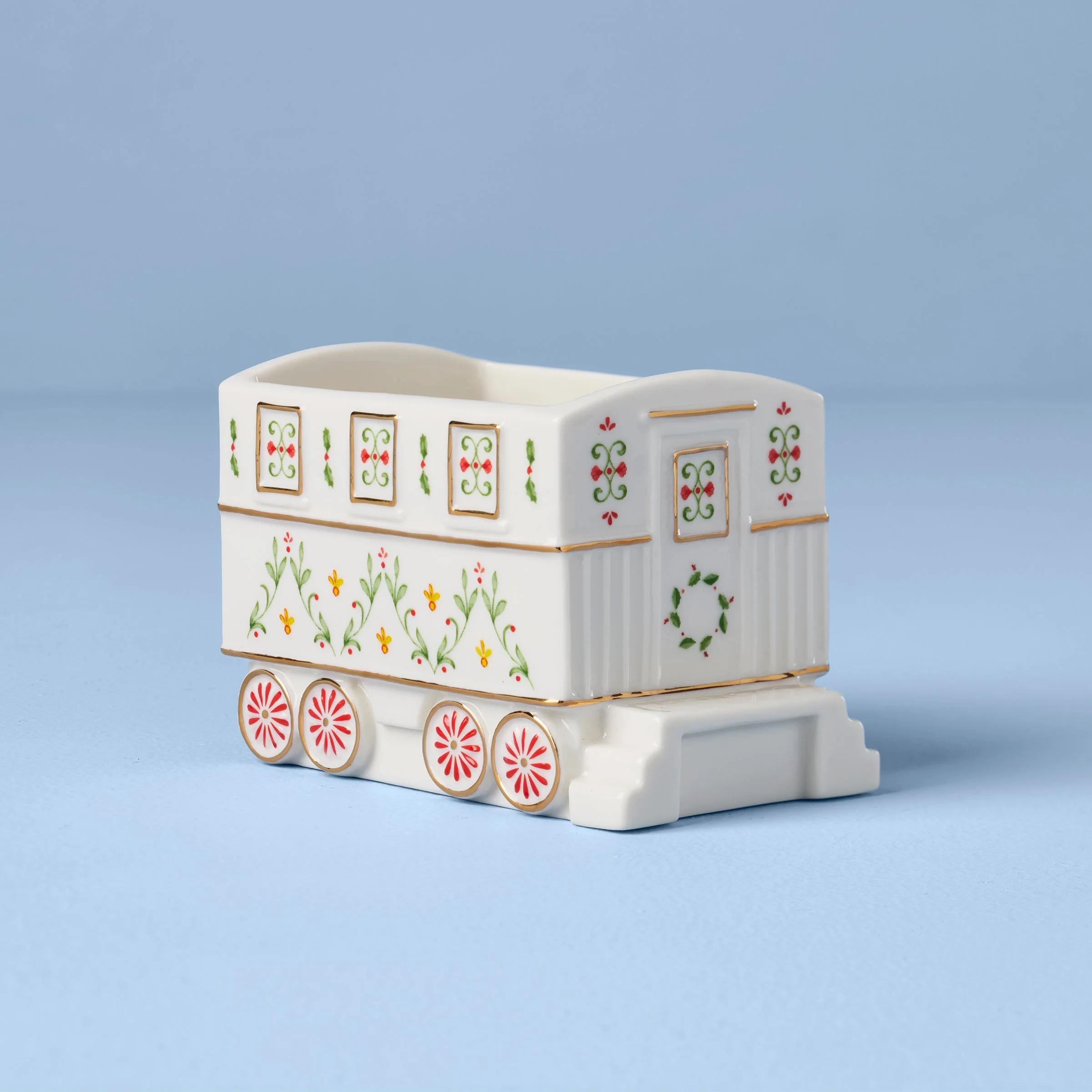 Lenox Holiday Village Christmas Train Server - Image 5