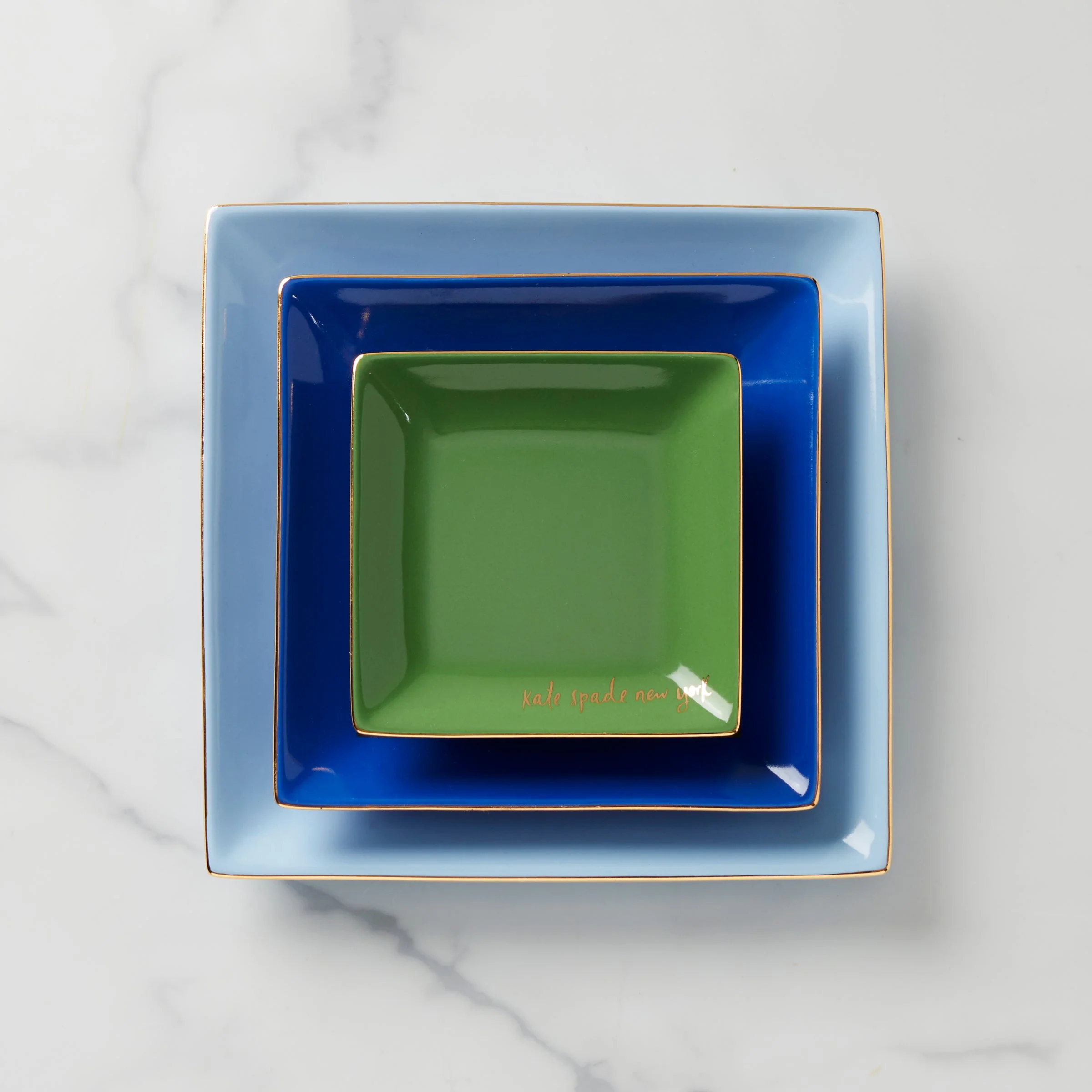 Make It Pop Cool Blue 3-Piece Tray Set - Image 2
