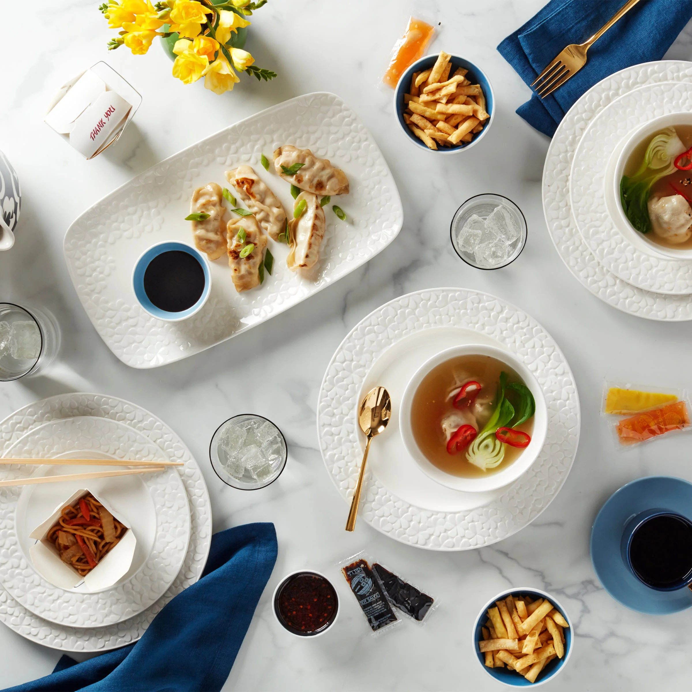 Malmo Gold 5-Piece Place Setting - Image 2