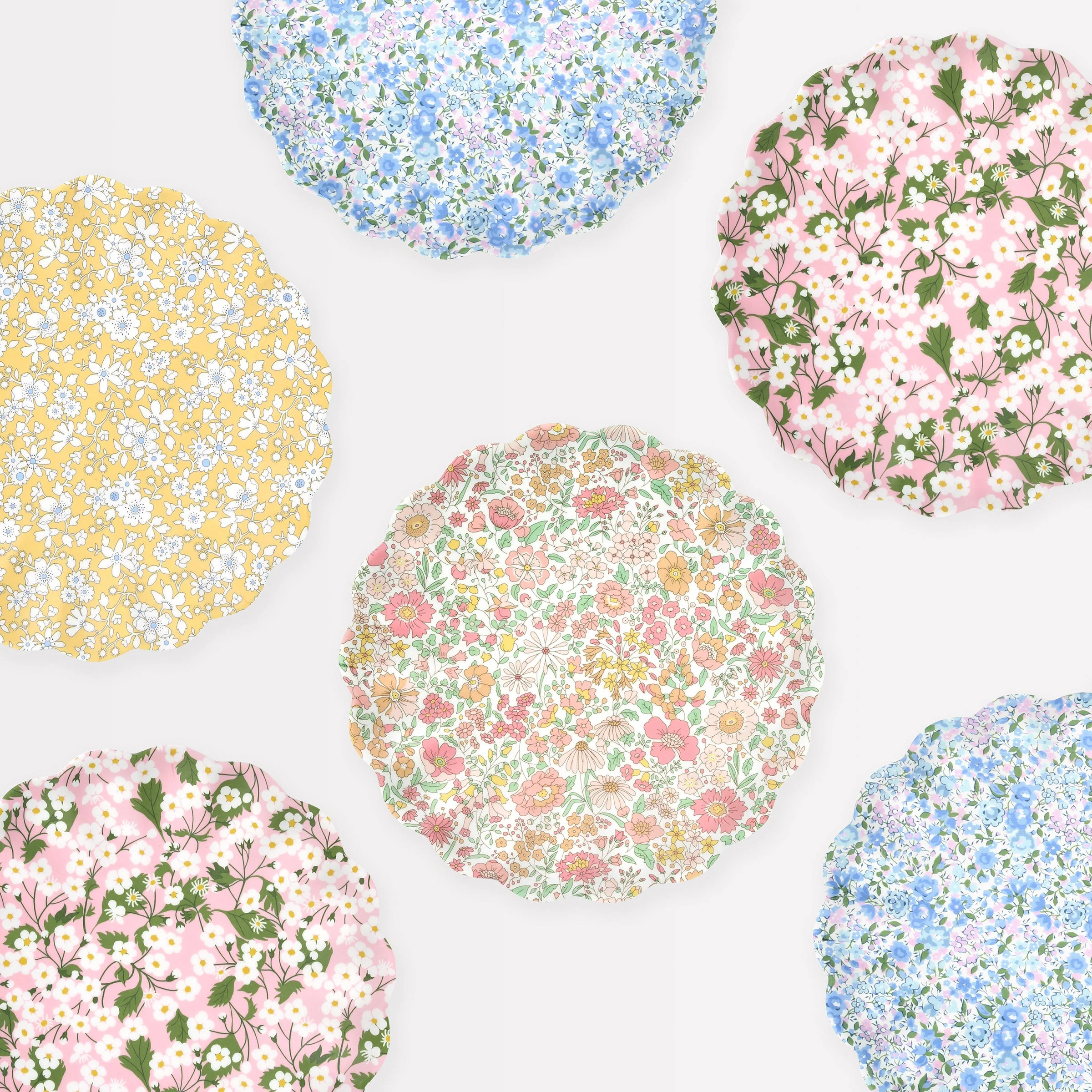 Meri Meri X Liberty Floral Melamine Small Plate, Set of 4 - Image 6
