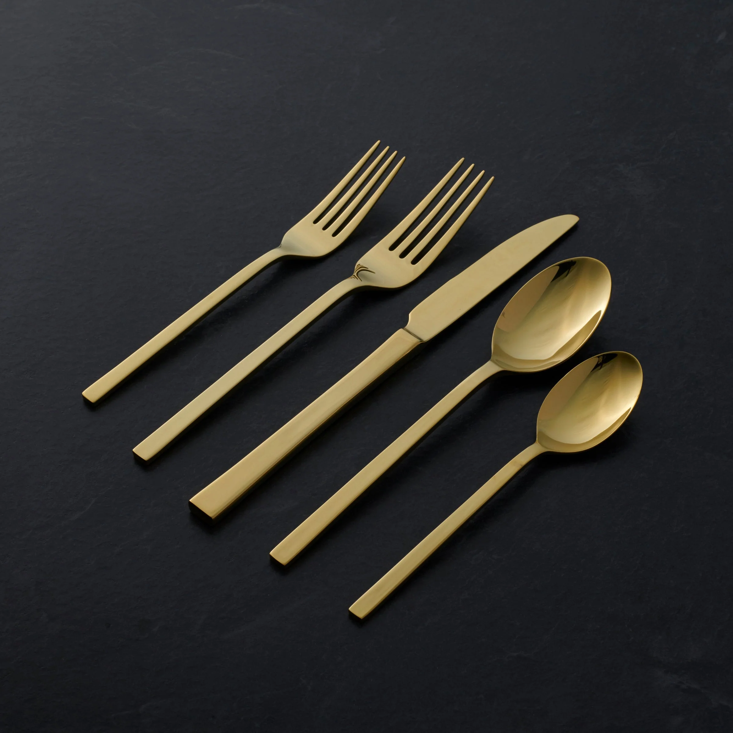 Allay Champagne 20-Piece Flatware Set - Image 2