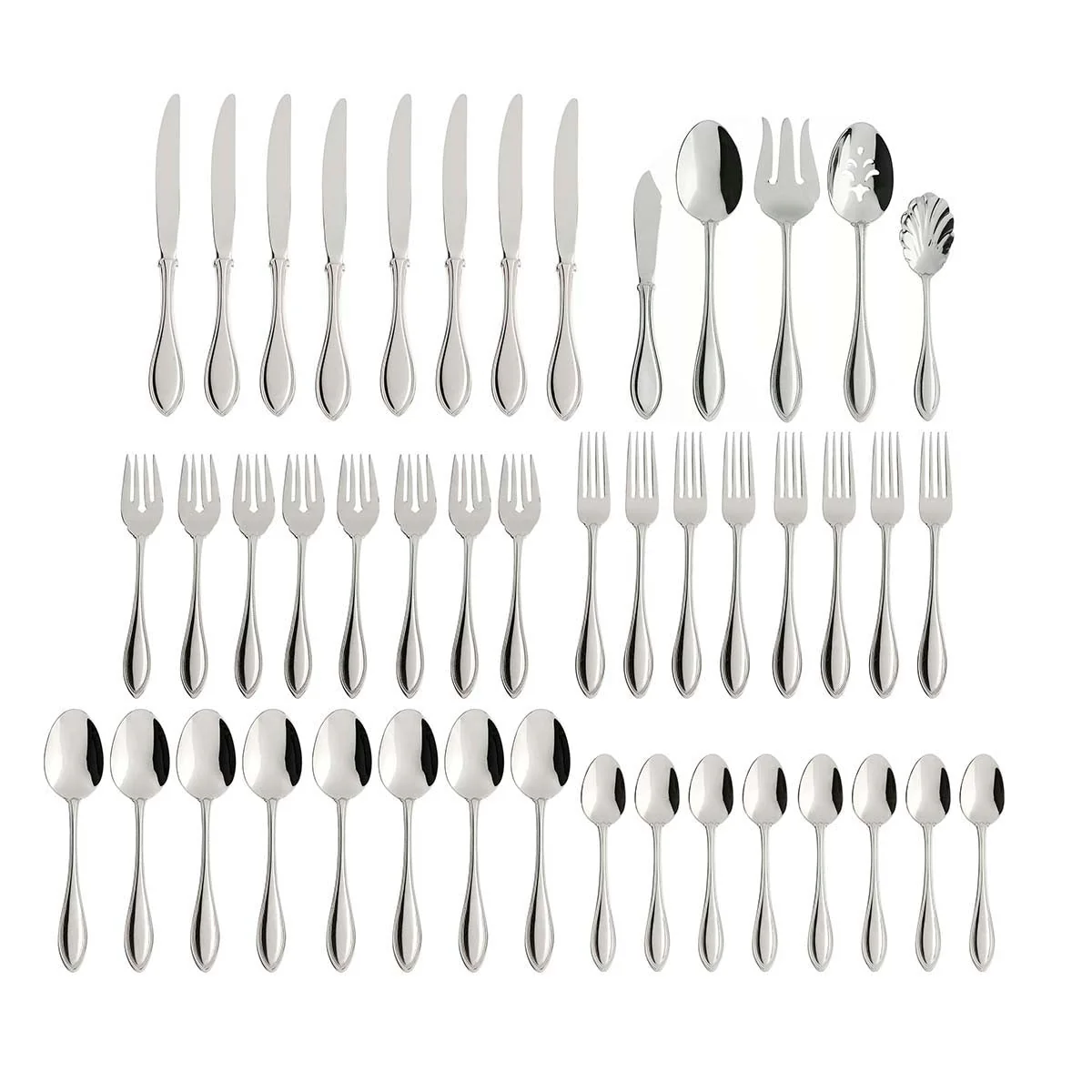 American Harmony 45-Piece Flatware Set - Image 4