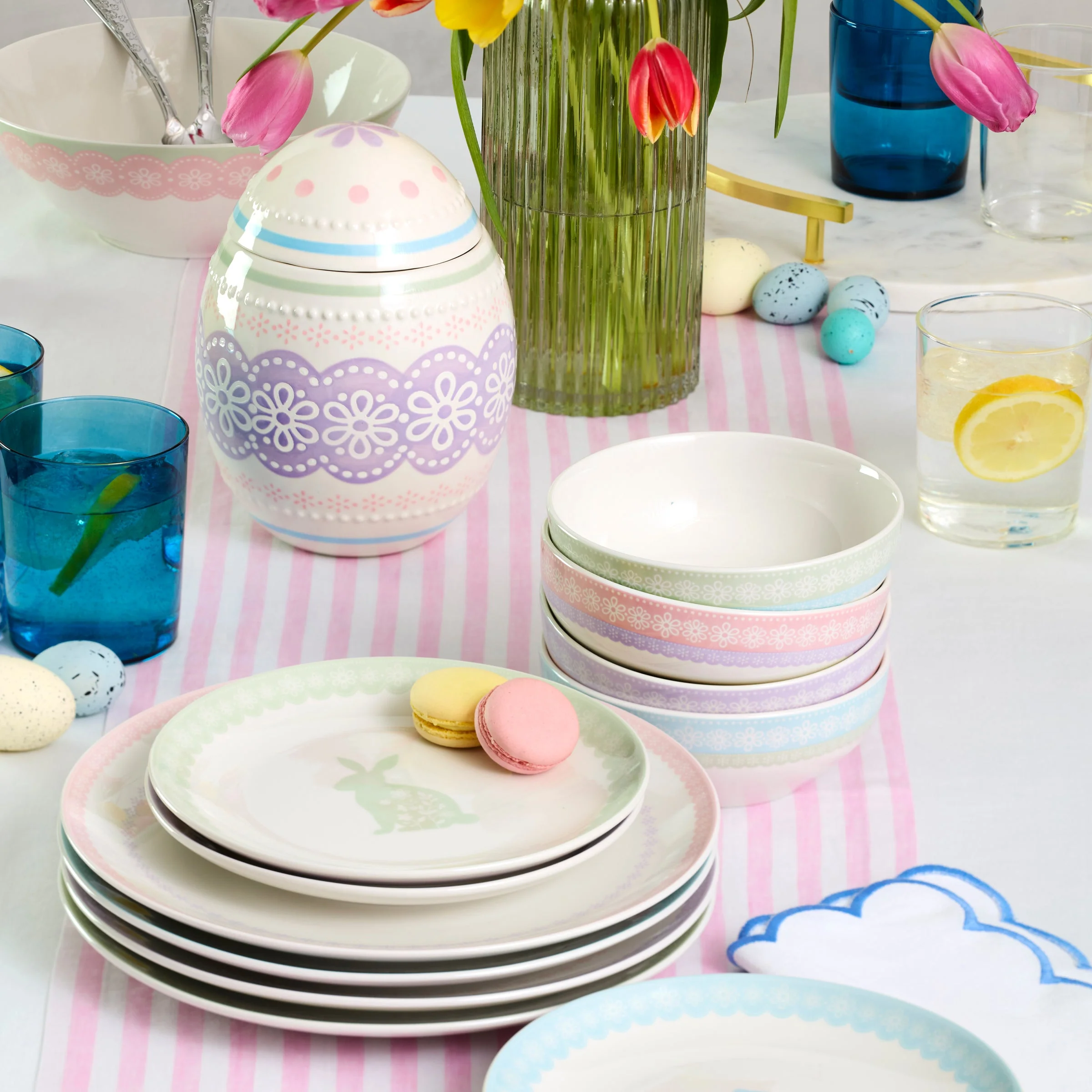 Bunny Hop All-Purpose Bowls, Set of 4 - Image 5