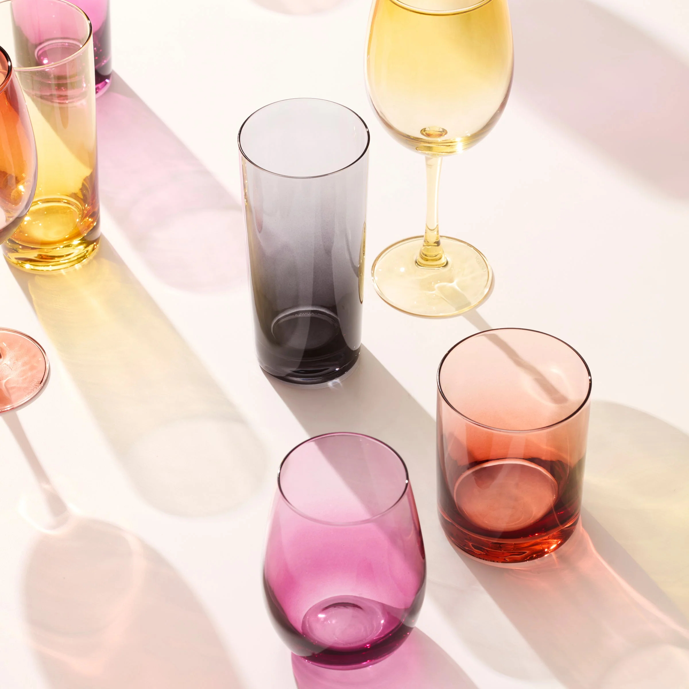 Golden Hour Highball Glasses, Set of 4 - Image 6
