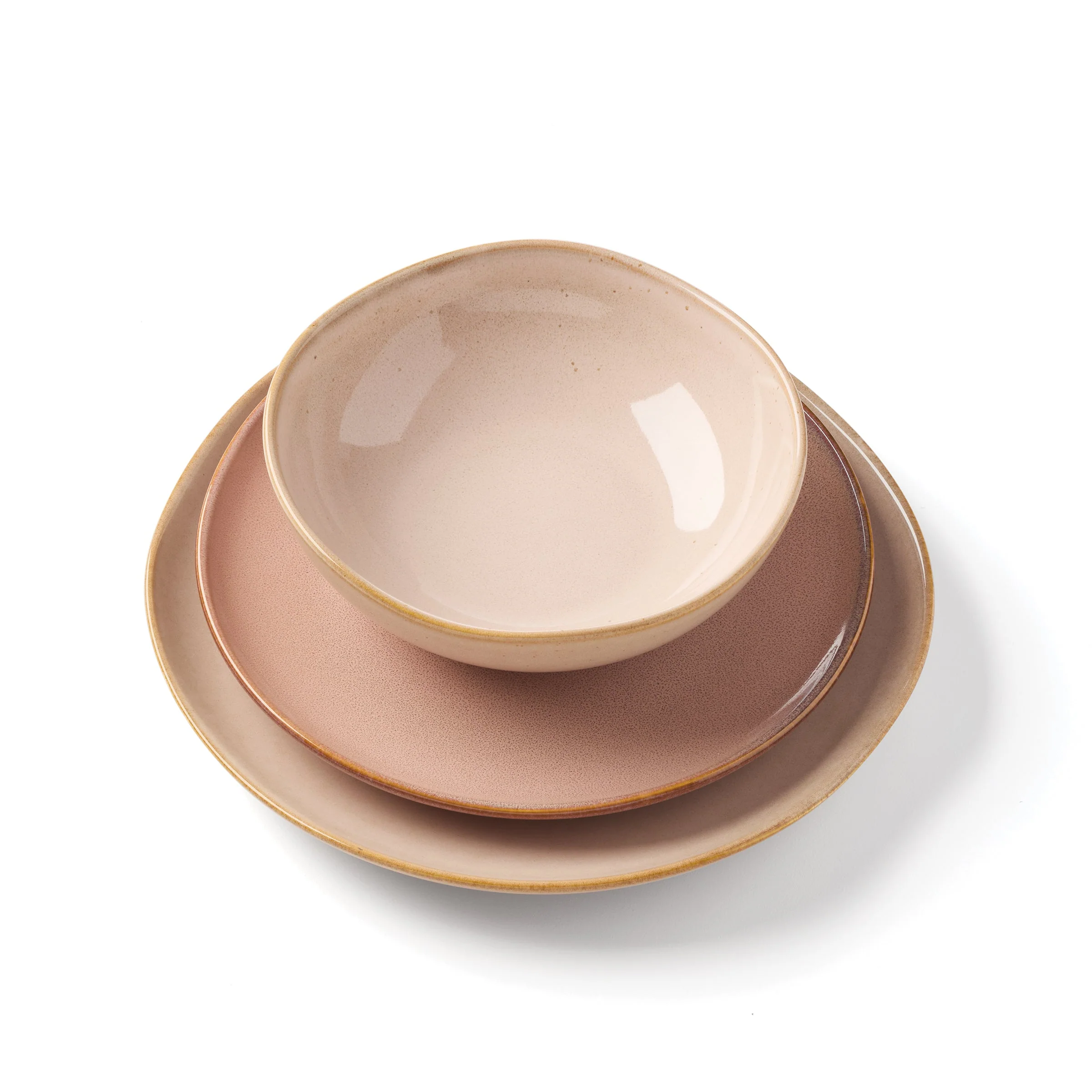 Organic Shades Clay 12-Piece Dinnerware Set - Image 7