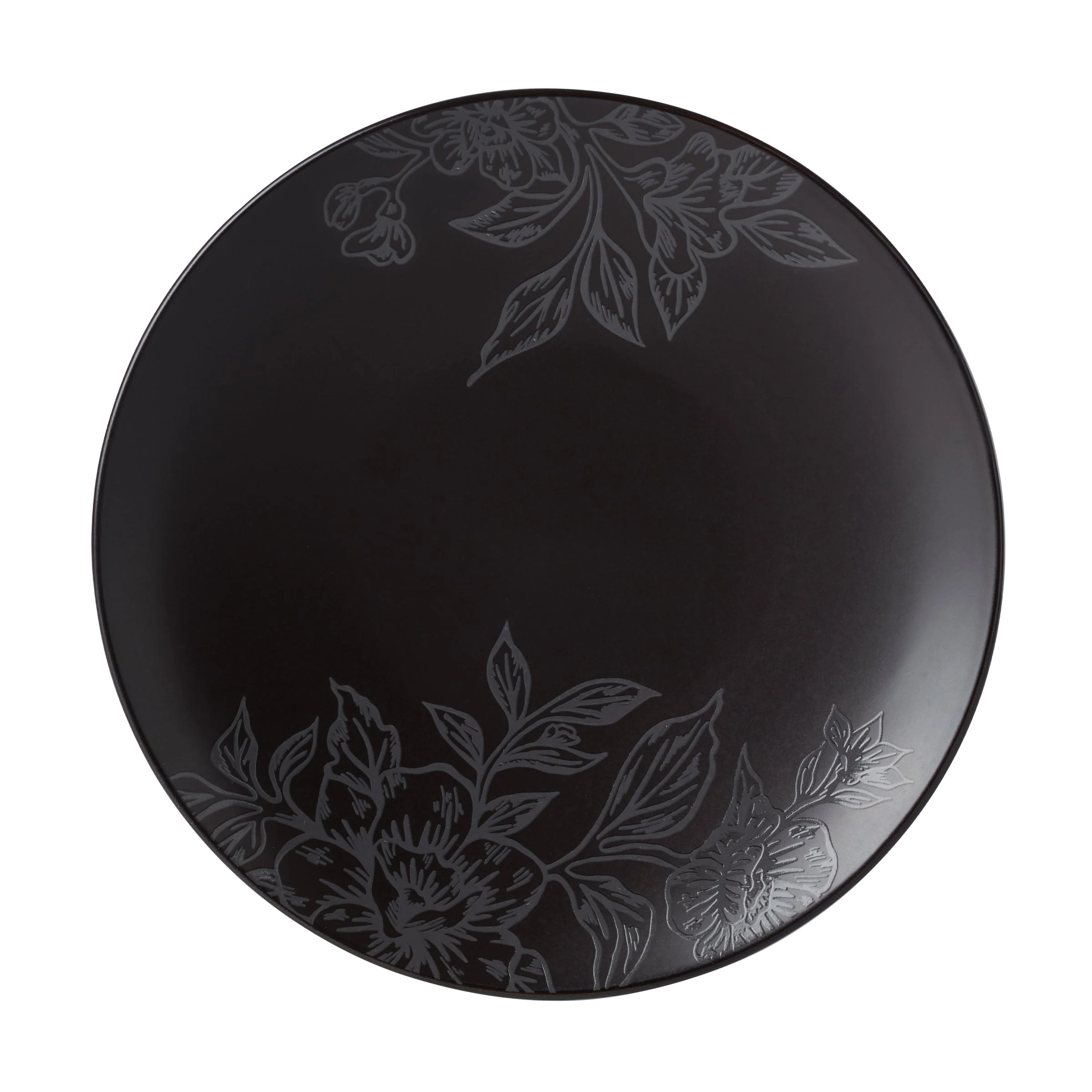 Roseto Charcoal 12-Piece Dinnerware Set - Image 12