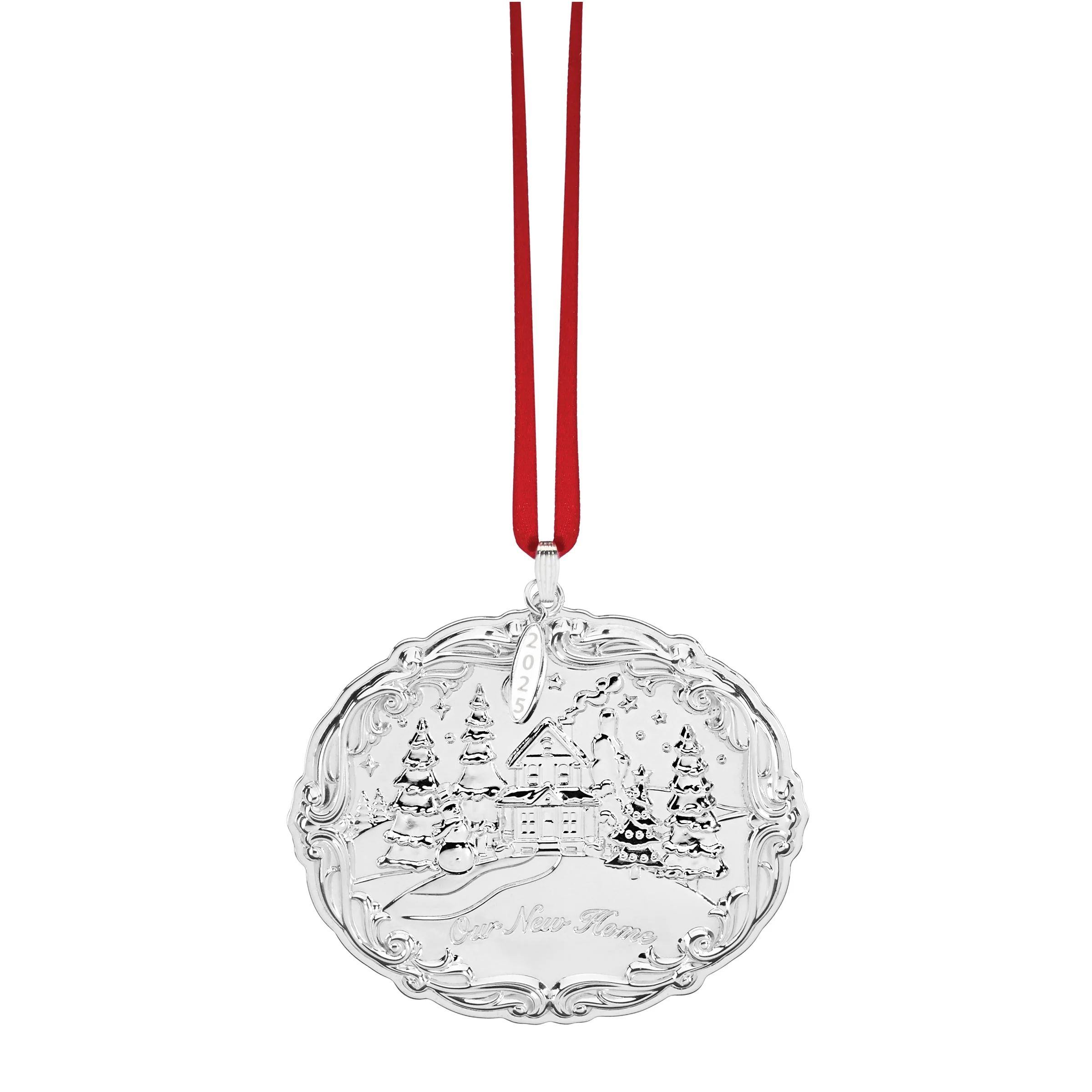 2025 Our New Home Sterling Silver Ornament