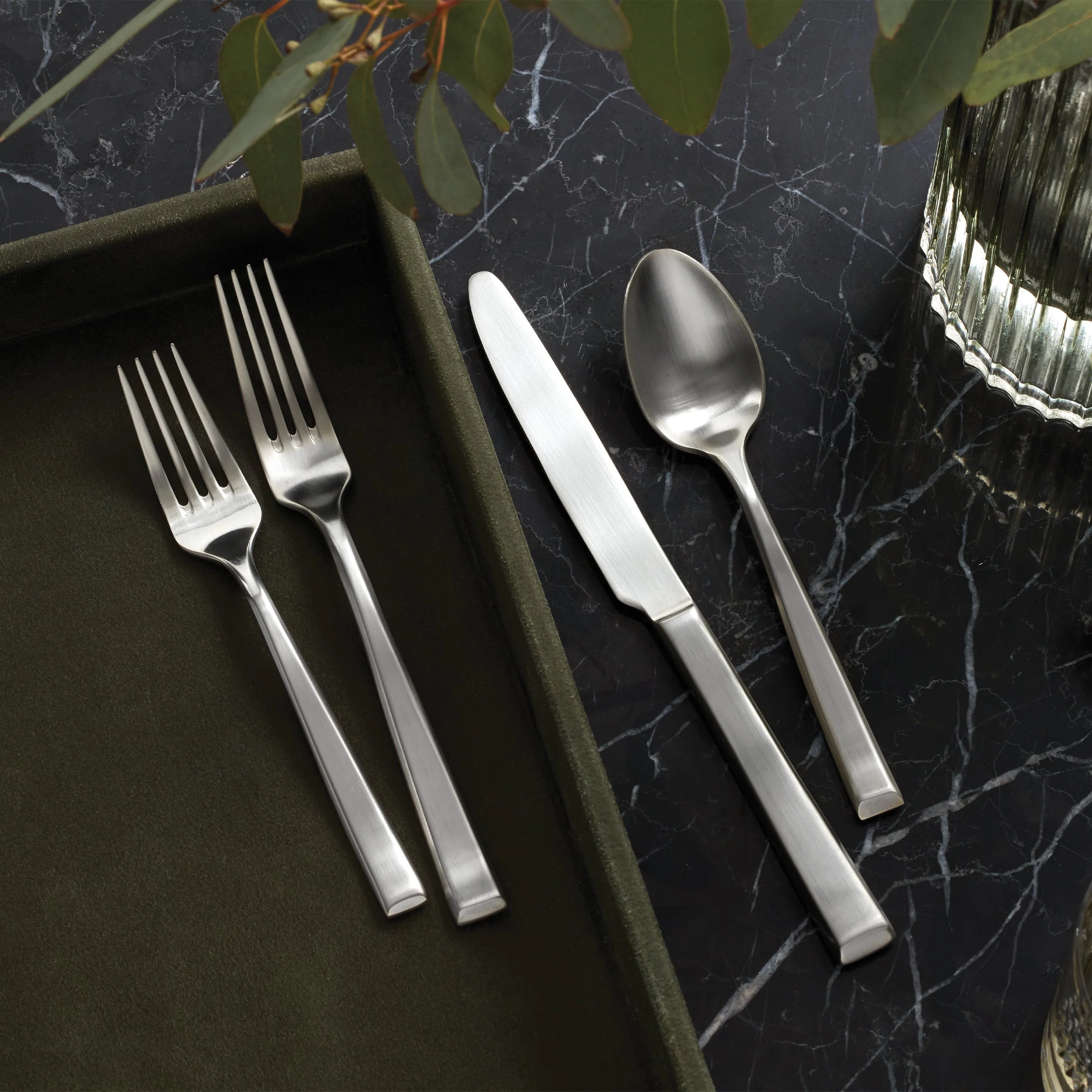 East End Satin 20-Piece Flatware Set - Image 2