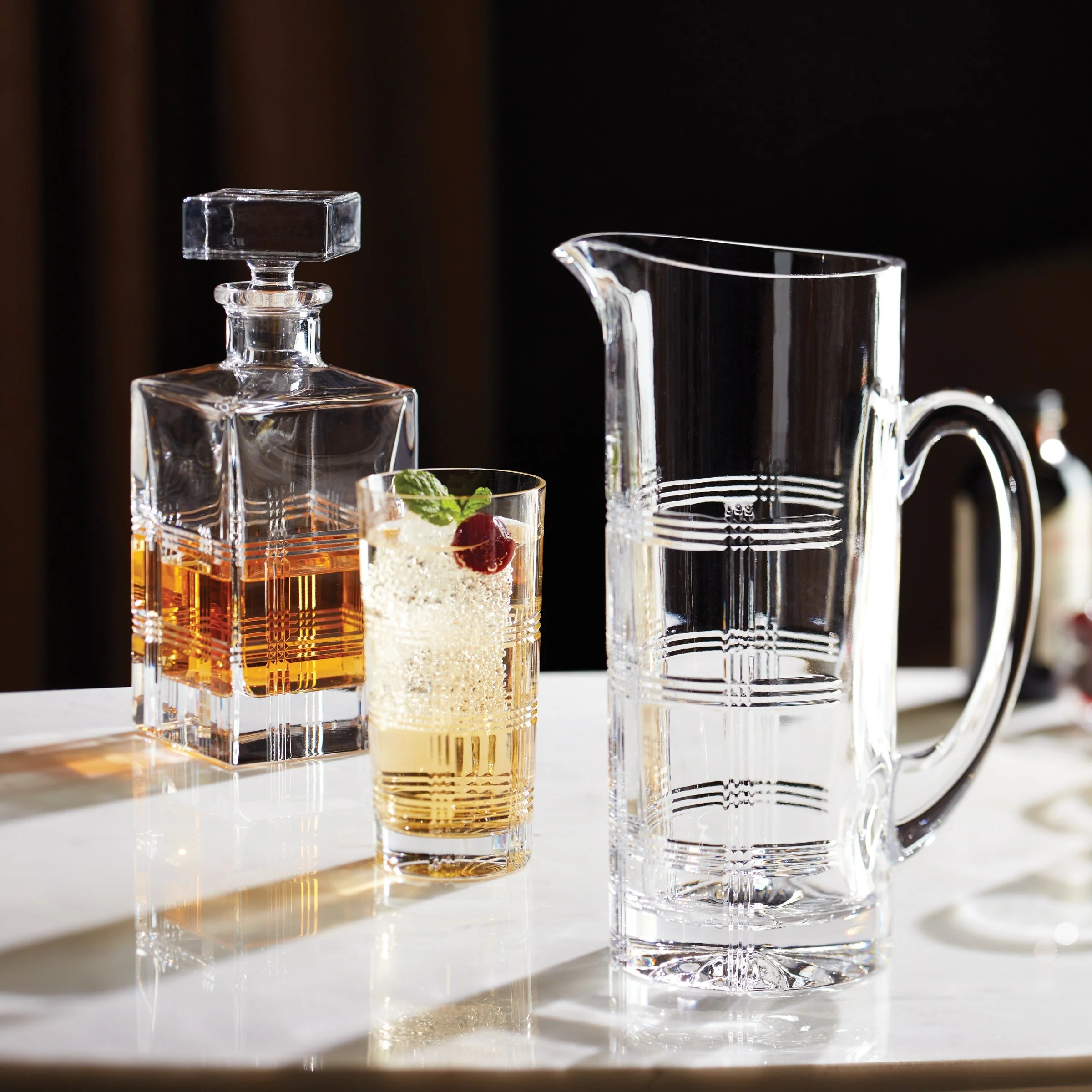 Hudson Crystal Highball Glasses, Set of 4 - Image 2