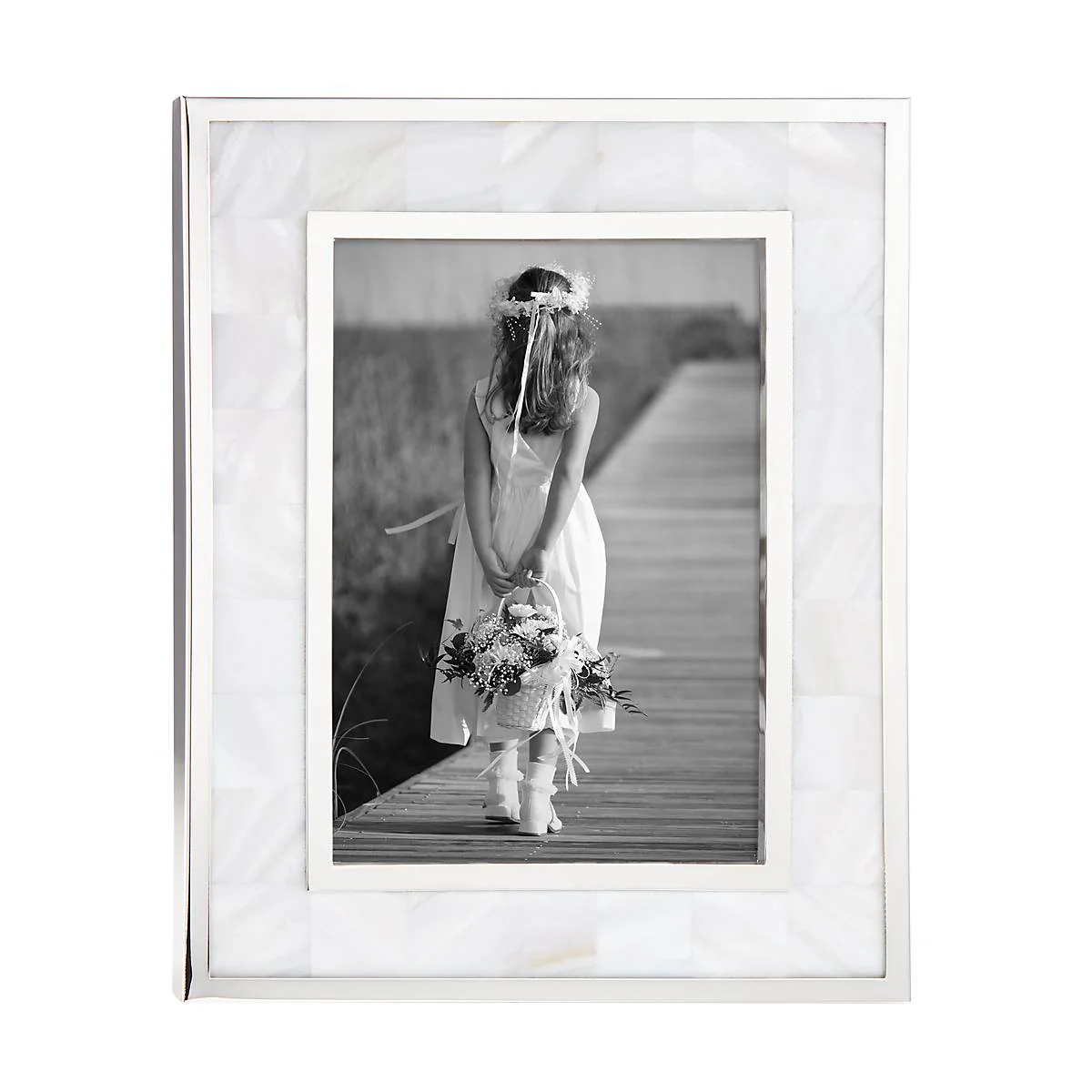 Mother Of Pearl 5x7 Photo Frame