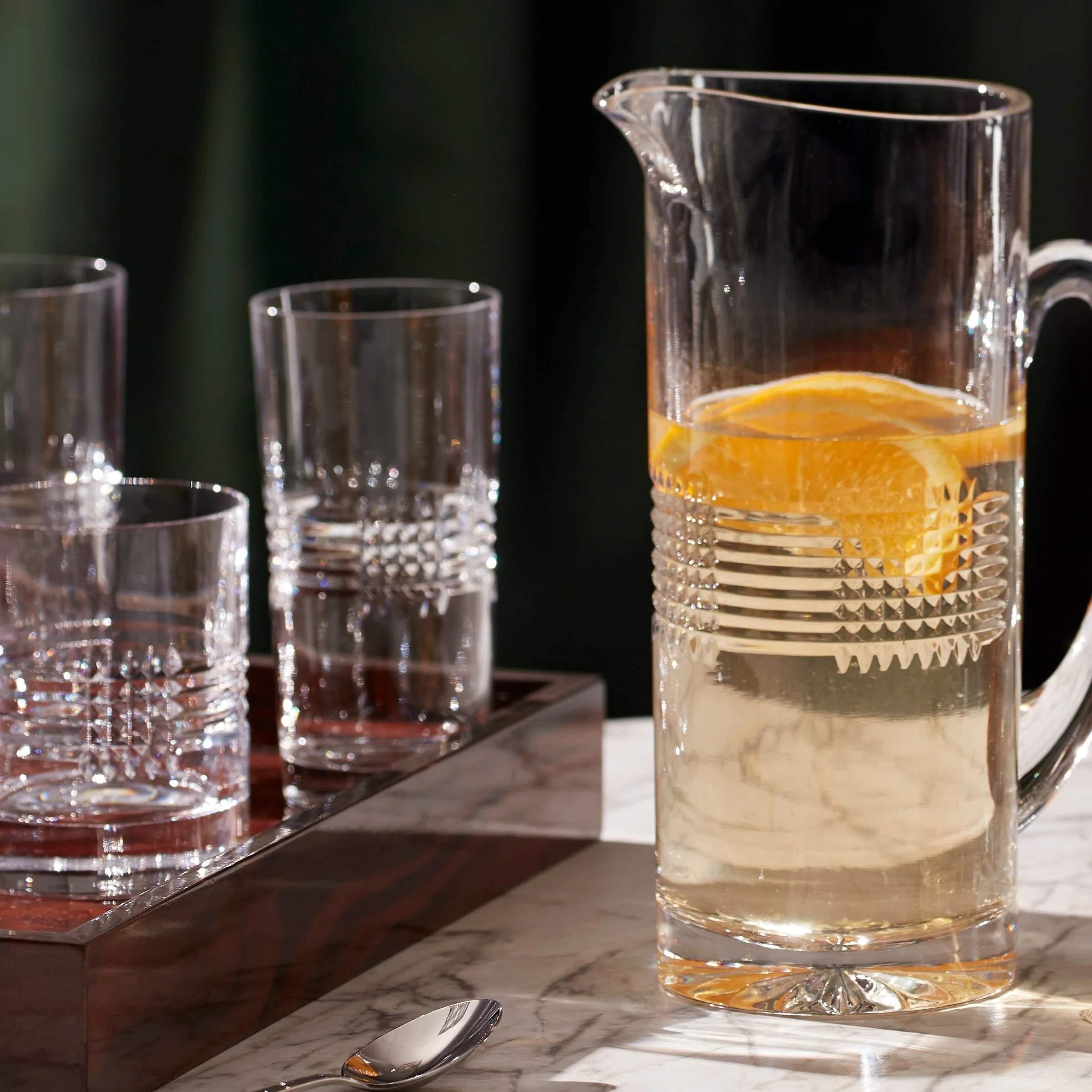 Sloane Crystal Highball Glasses, Set of 4 - Image 2