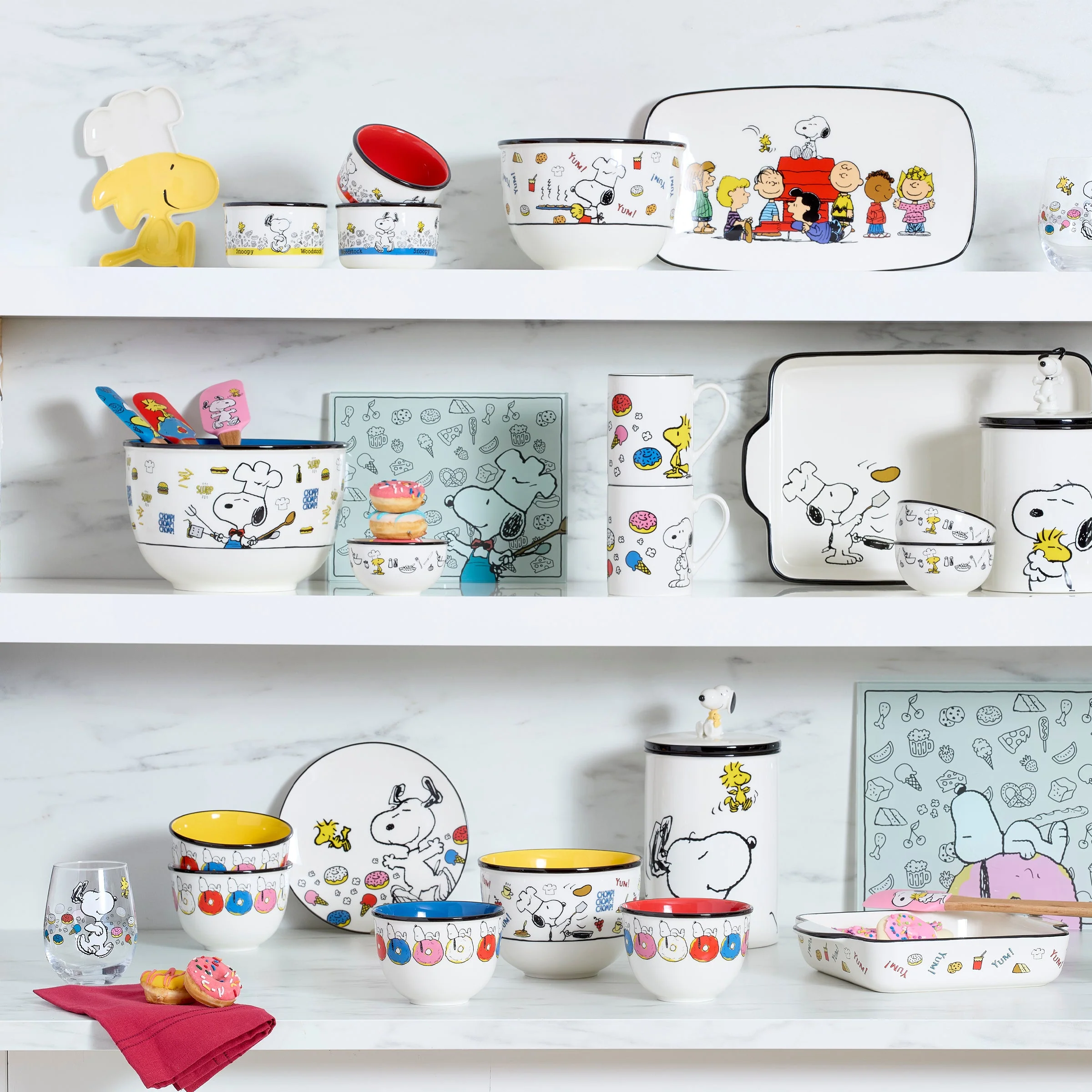 Chef Snoopy 3-Piece Bowl Set - Image 5
