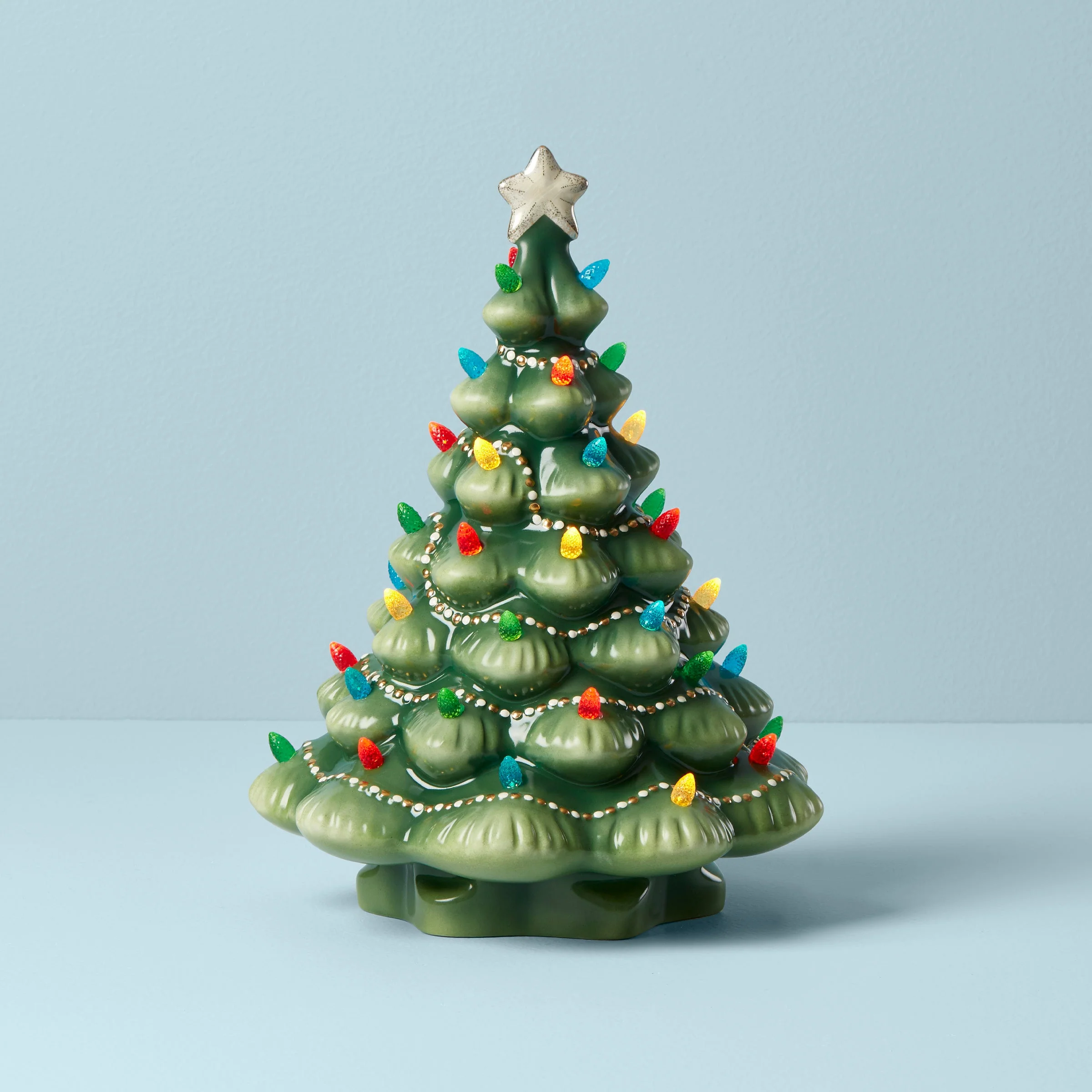Treasured Traditions Green Lit Tree