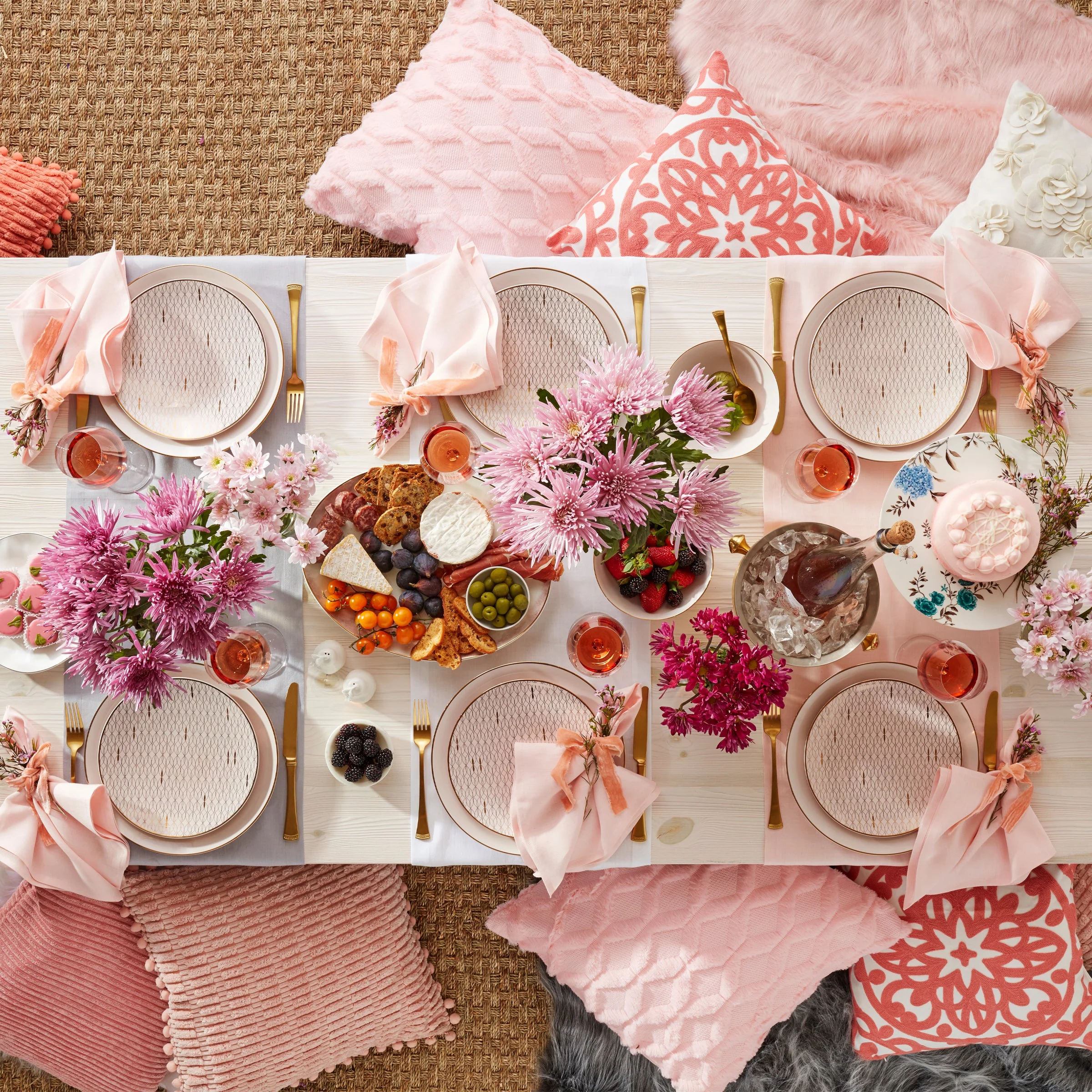 Trianna White Serving Platter - Image 4