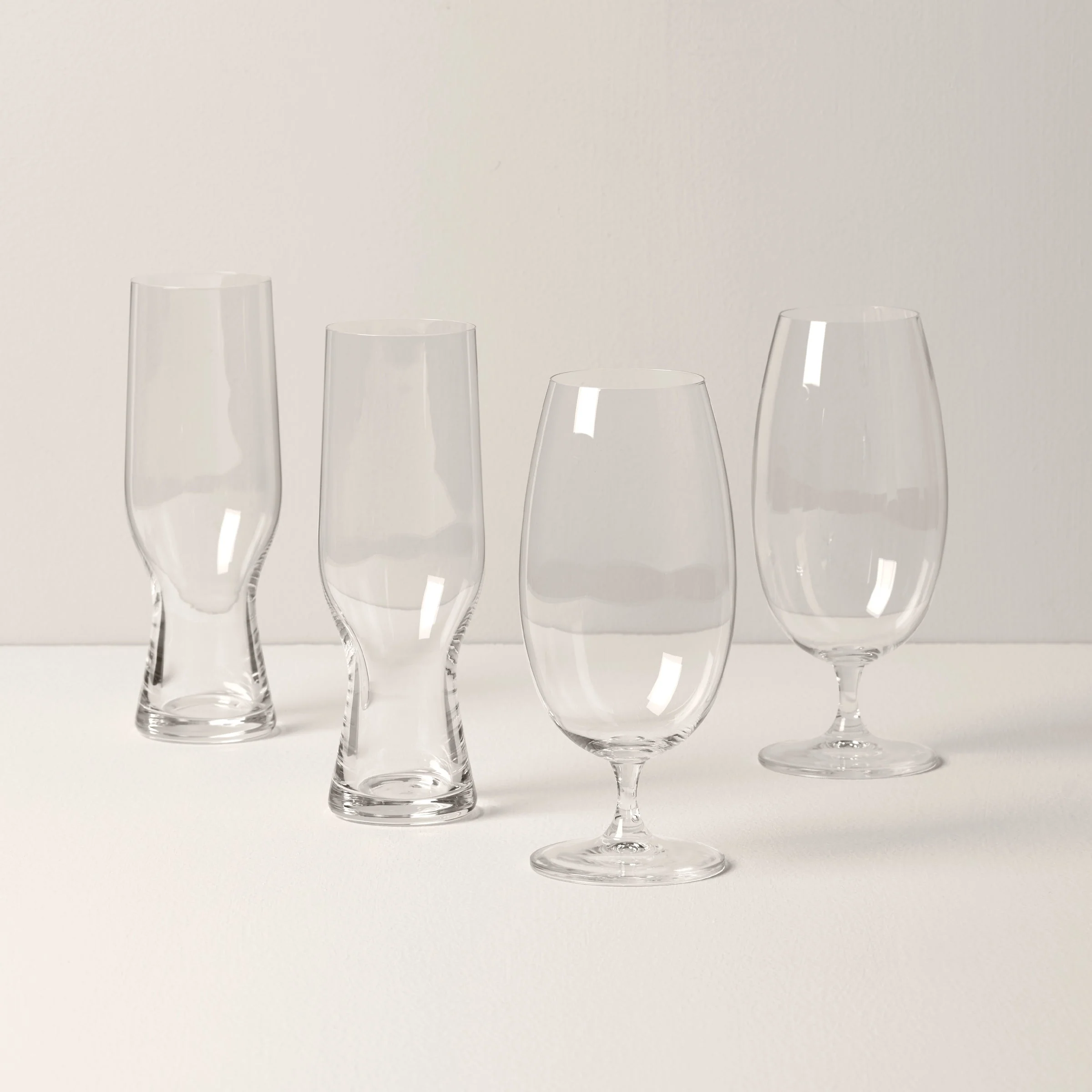 Tuscany Classics Assorted Beer Glasses, Set of 4