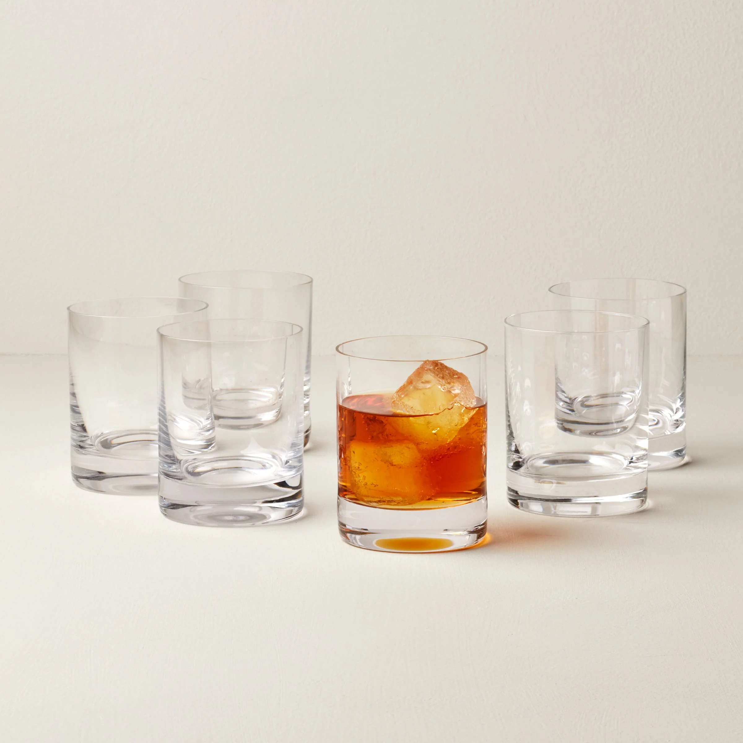 Tuscany Classics Cylinder Double Old Fashion Glasses, Set of 6 - Image 2