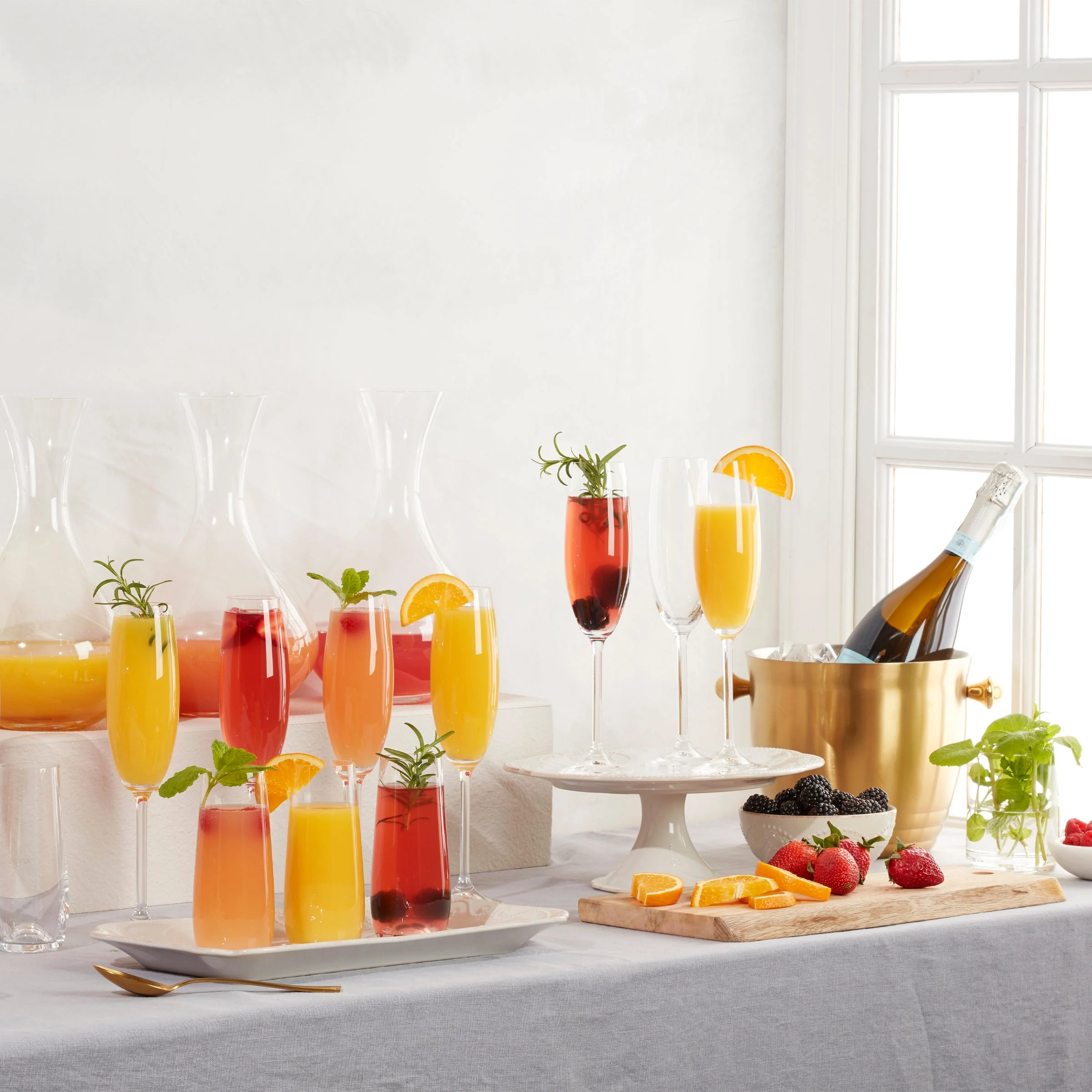 Tuscany Classics Champagne Flute Glasses, Set of 6 - Image 8