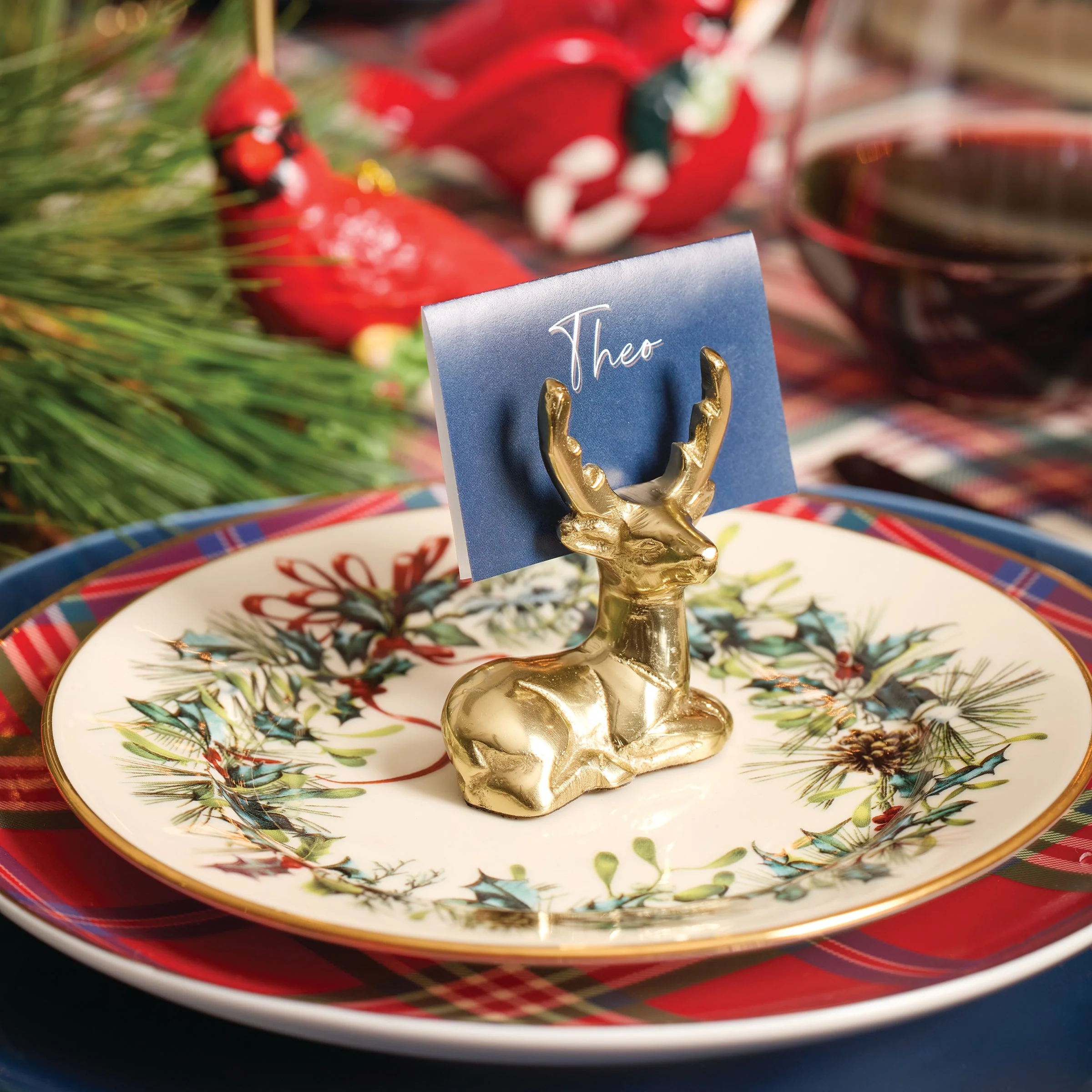 Winter Greetings 5-Piece Place Setting - Image 3