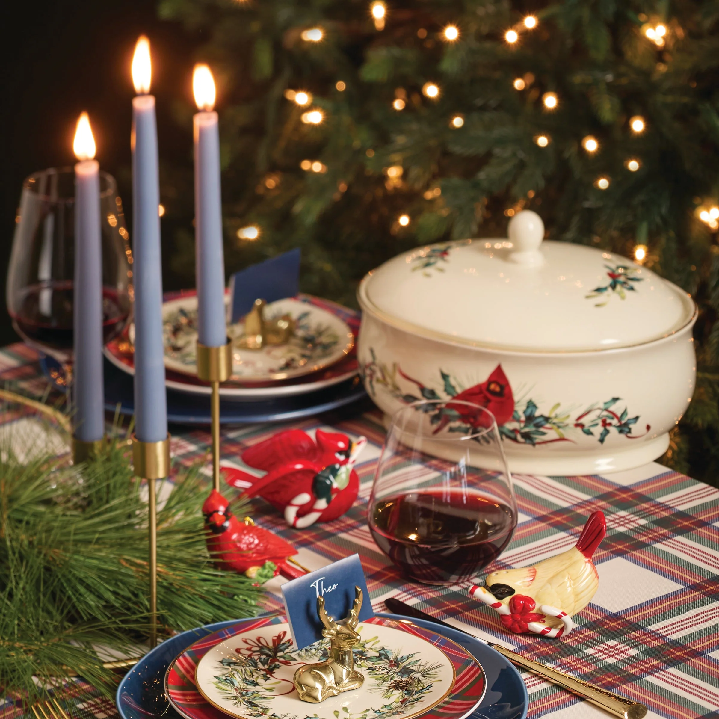 Dipped Heron 12" Taper Candle, Set of 2 - Image 3