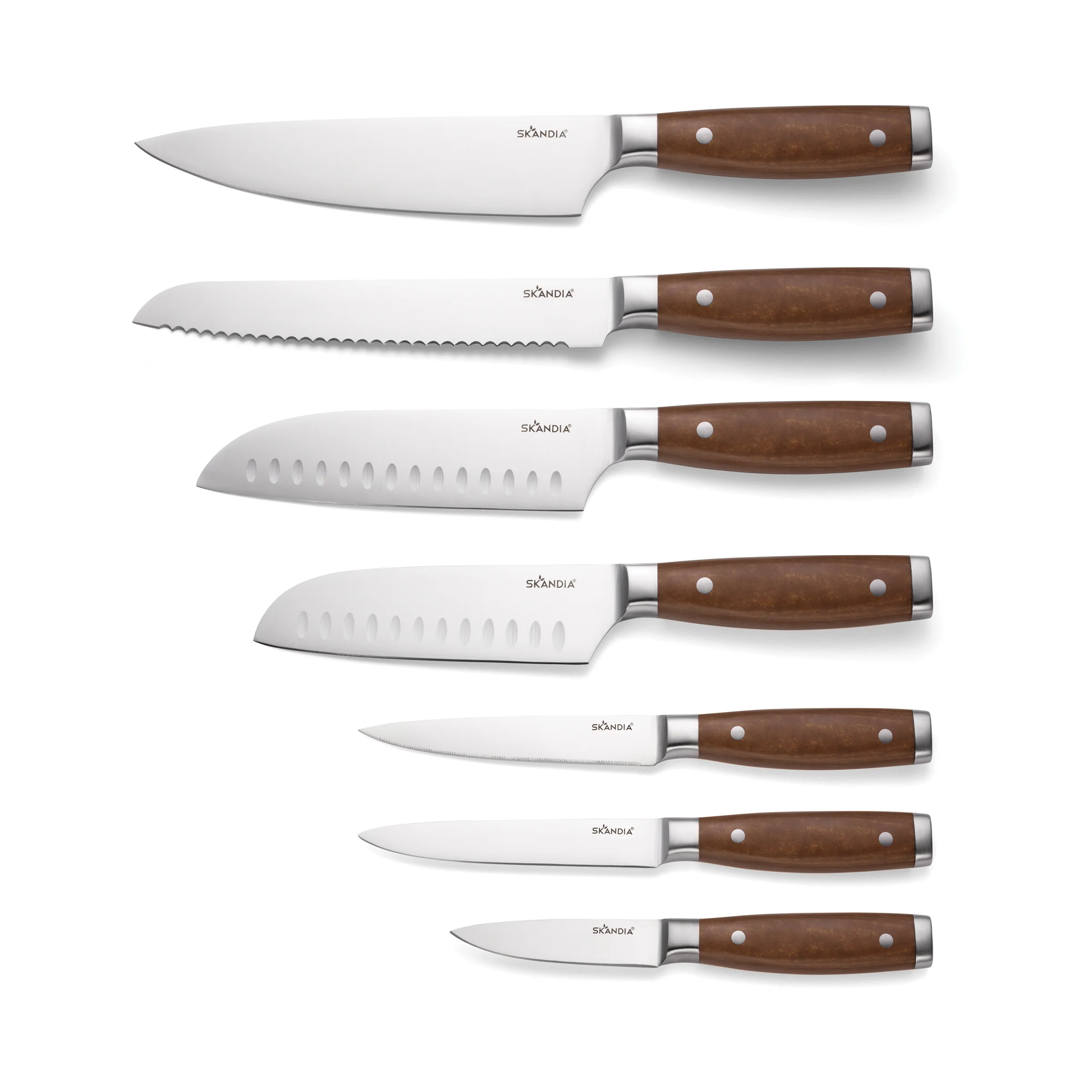Skandia Woodlyn 10-Piece Cutlery Block Set - Image 2